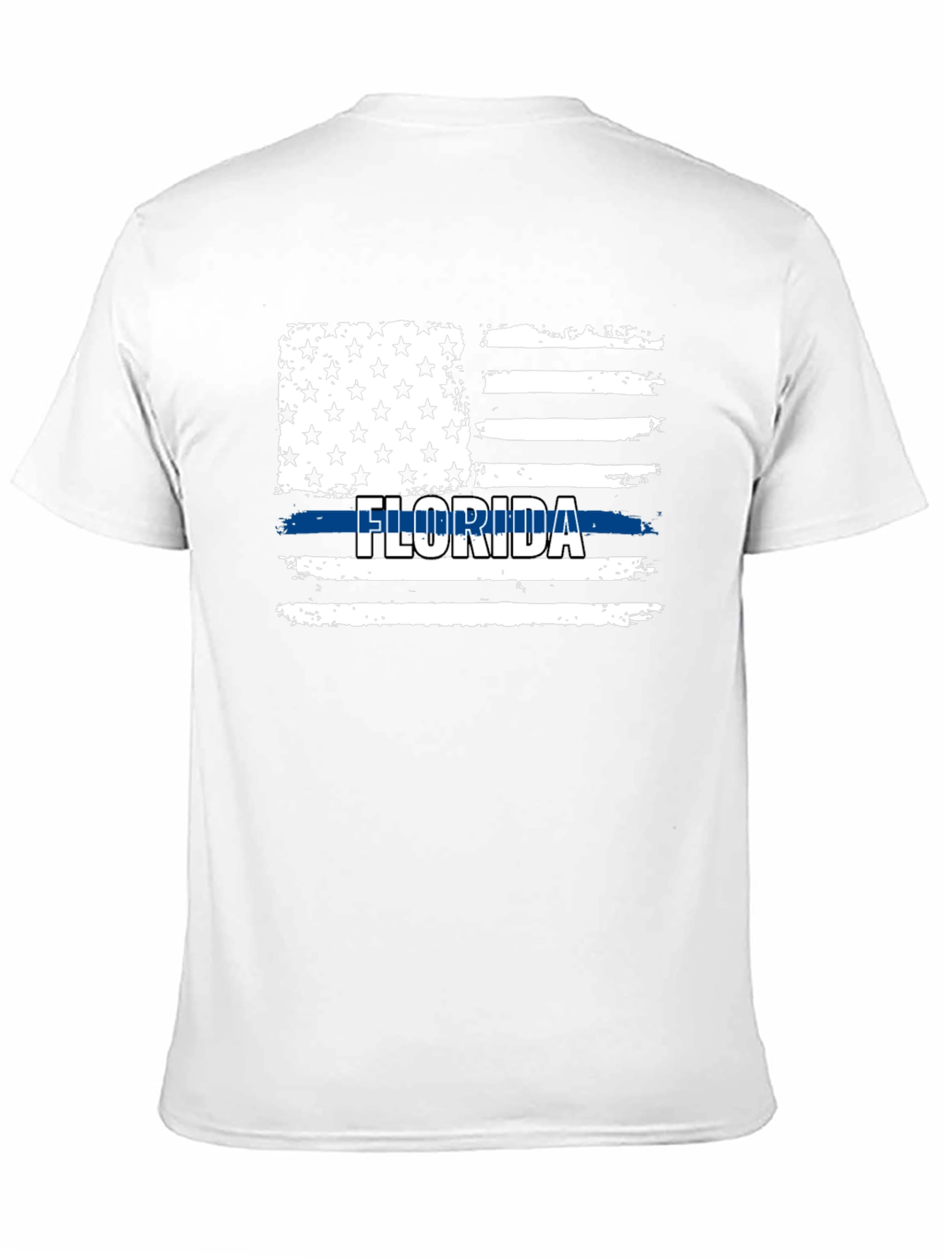 Florida Thin Blue Line Flag T-Shirt