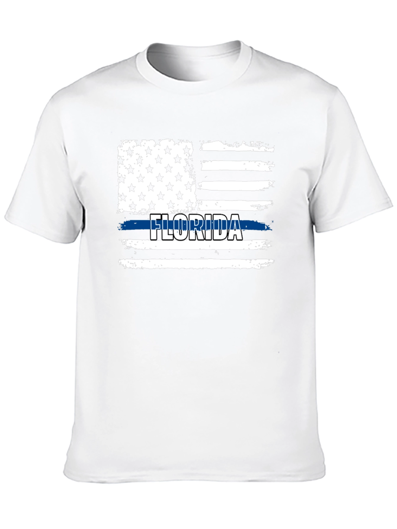 Florida Thin Blue Line Flag T-Shirt