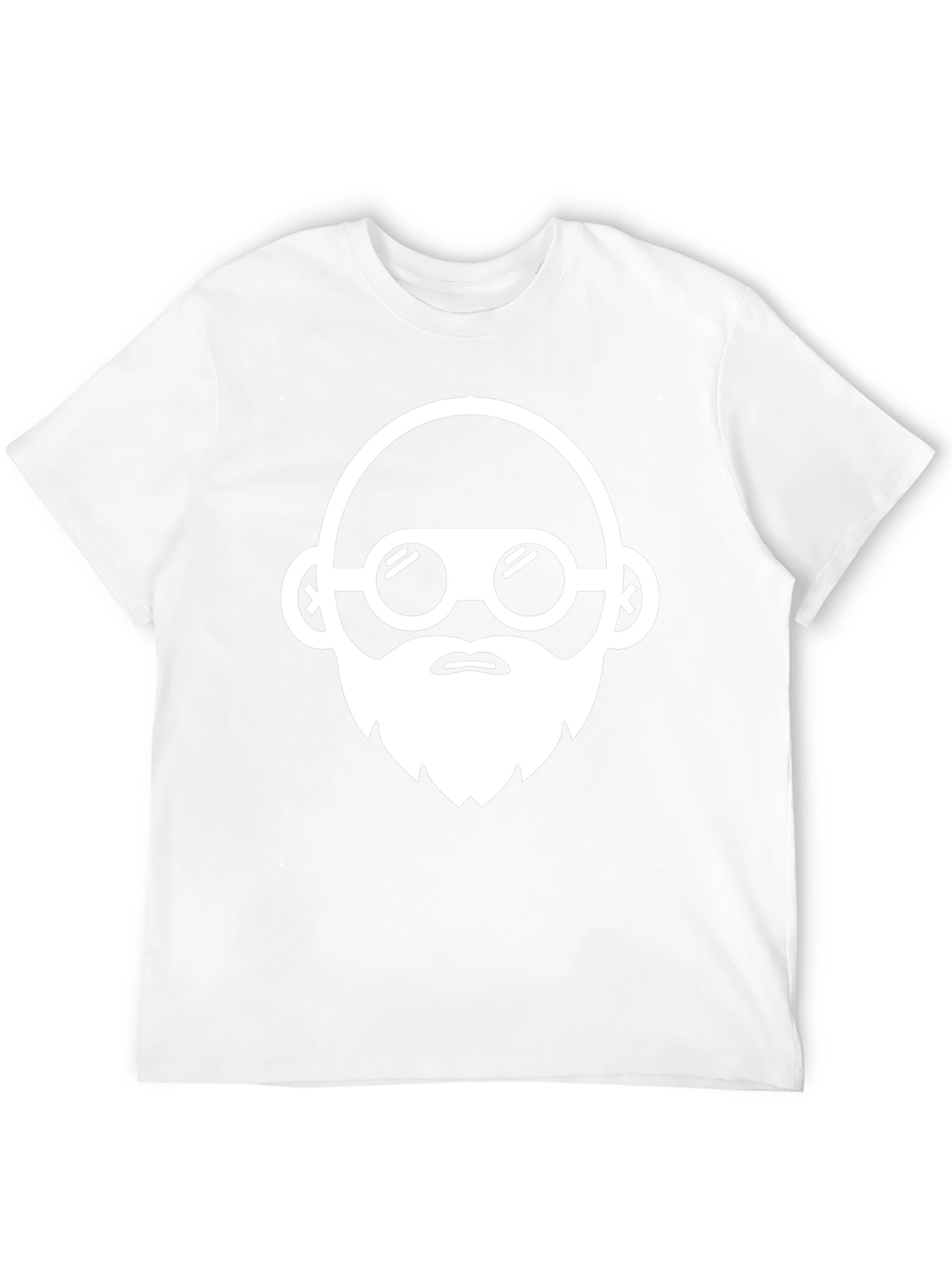 Cool Graphic Tee - Bearded Hipster