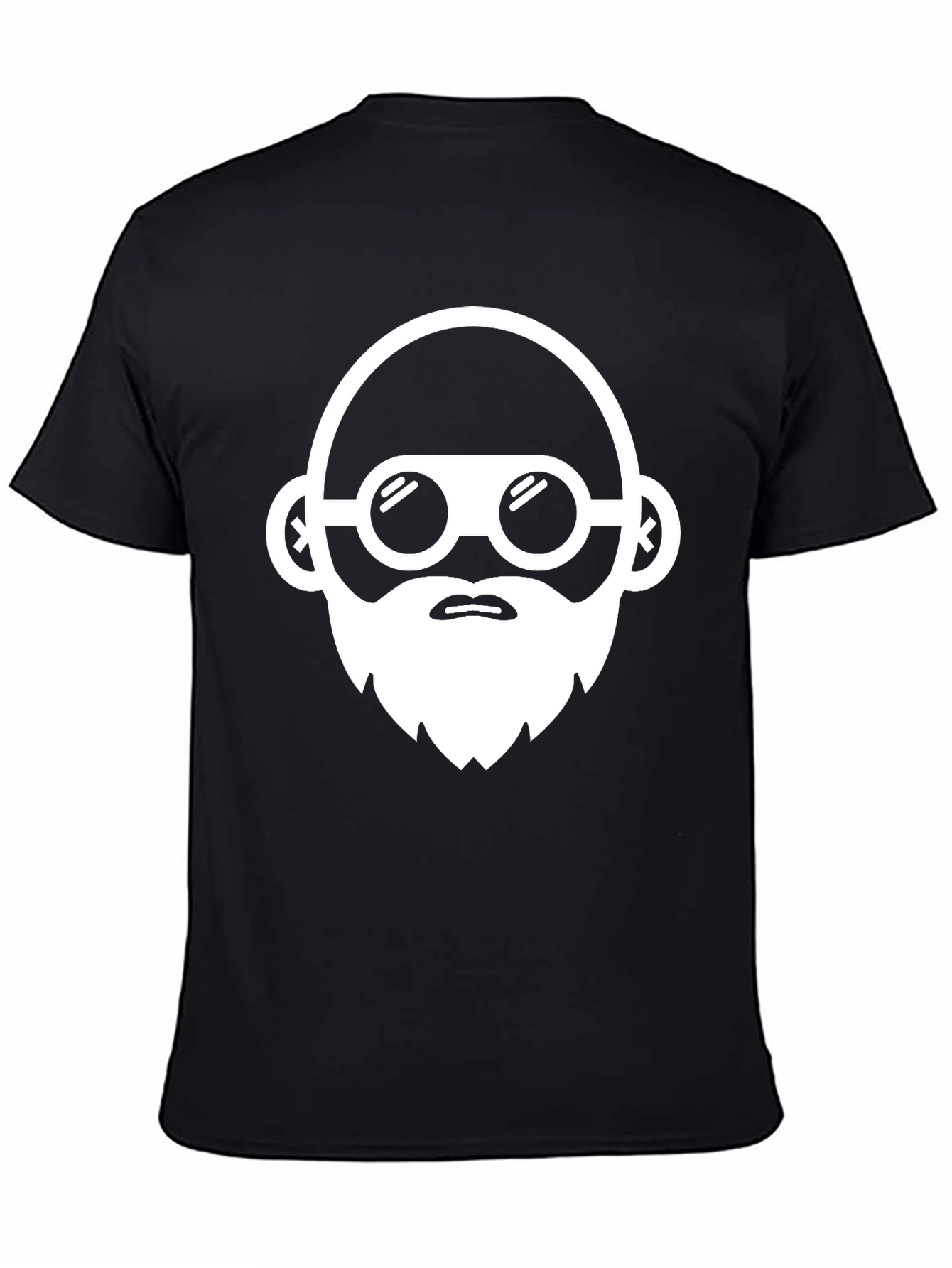 Cool Graphic Tee - Bearded Hipster