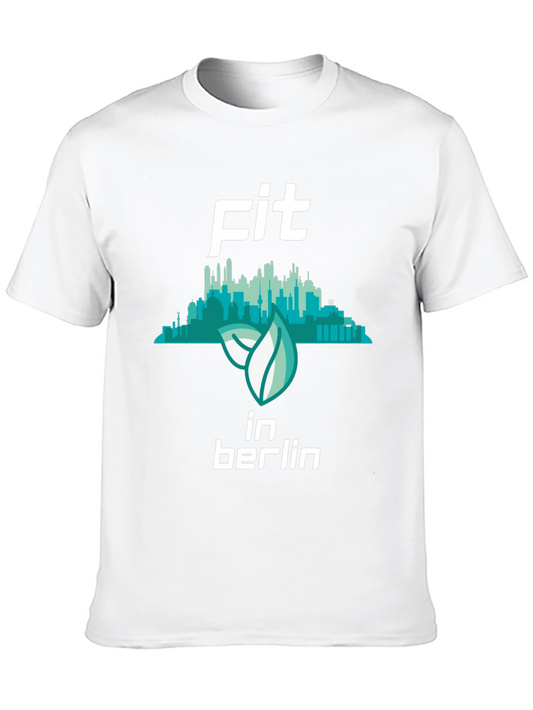 Fit in Berlin Black Graphic T-Shirt