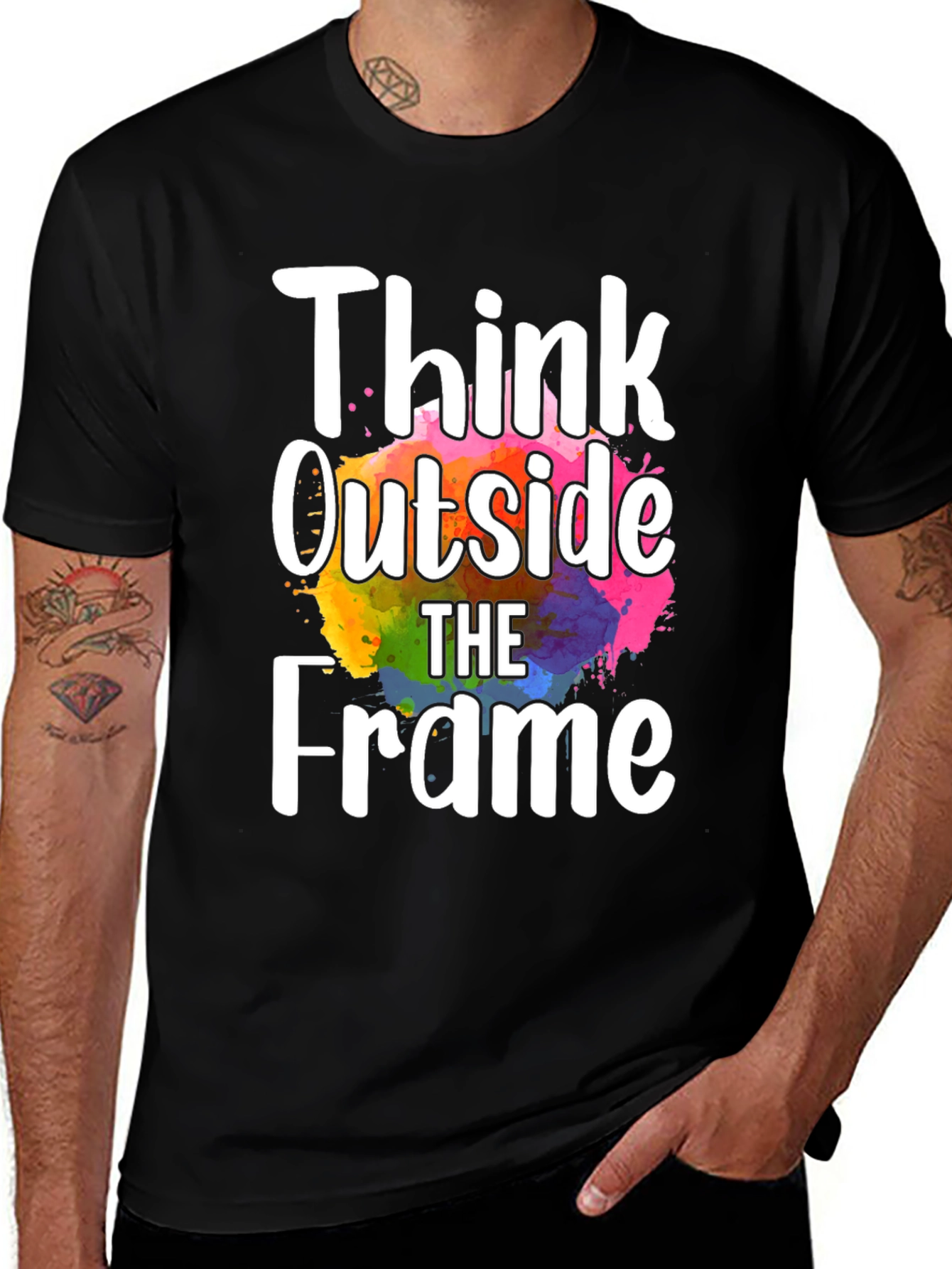 Think Outside the Frame Graphic Tee