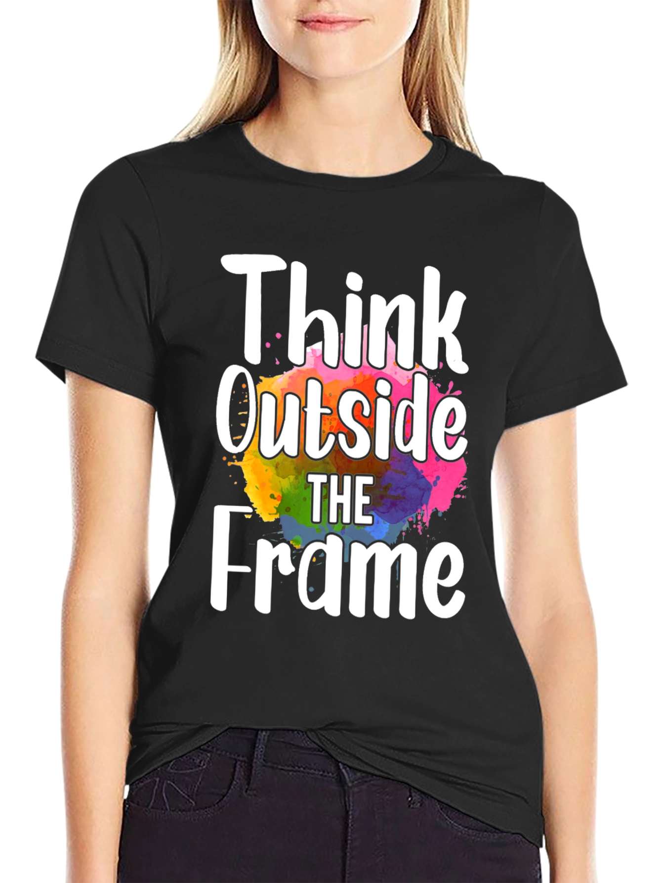 Think Outside the Frame Graphic Tee