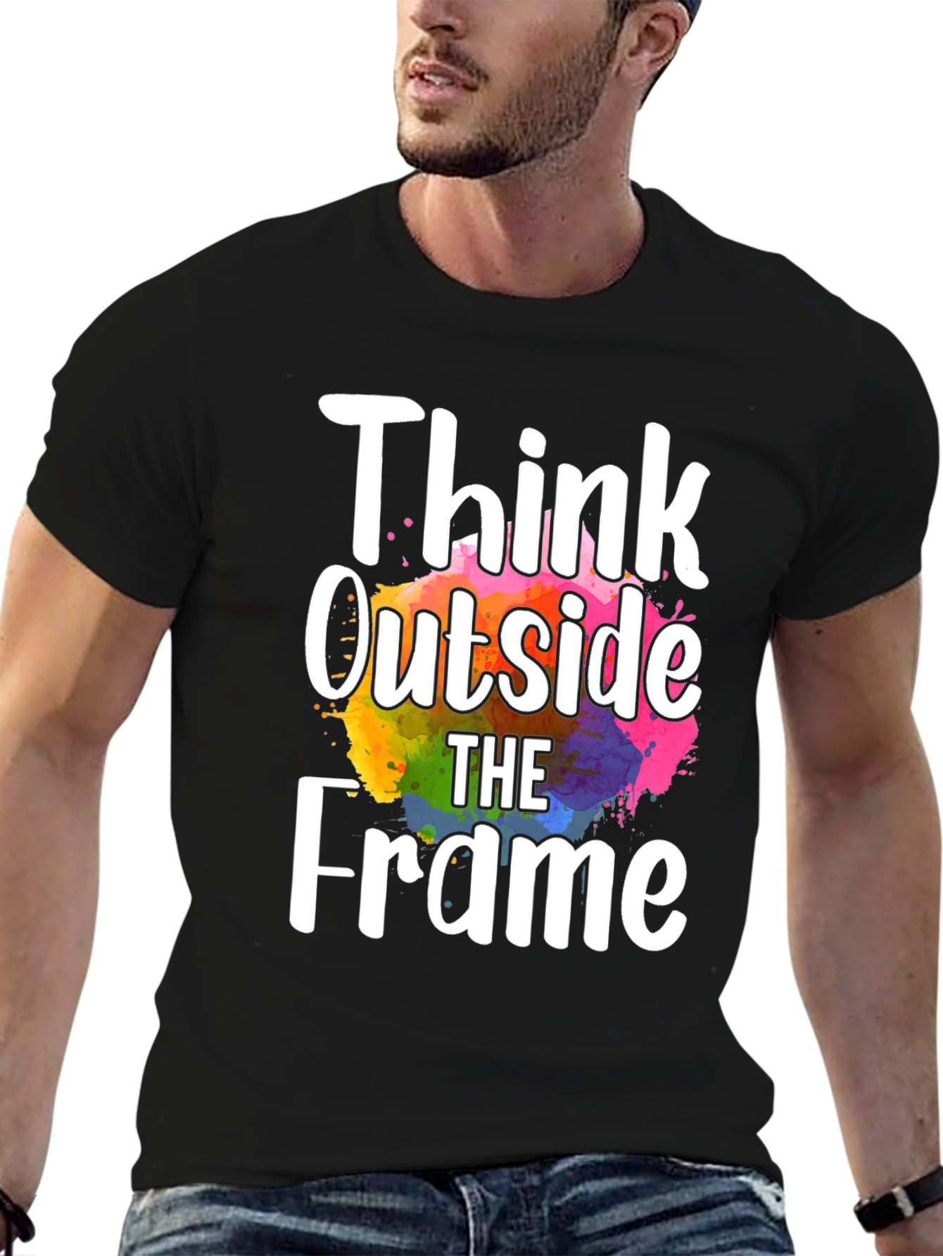 Think Outside the Frame Graphic Tee