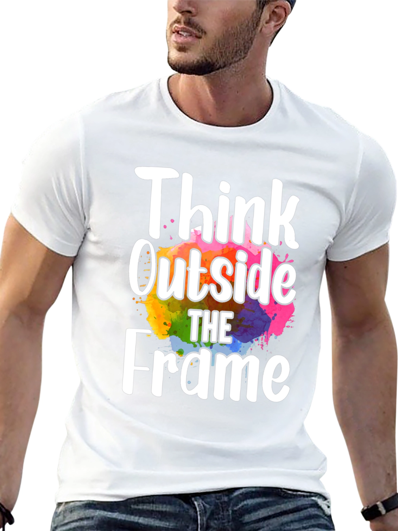 Think Outside the Frame Graphic Tee