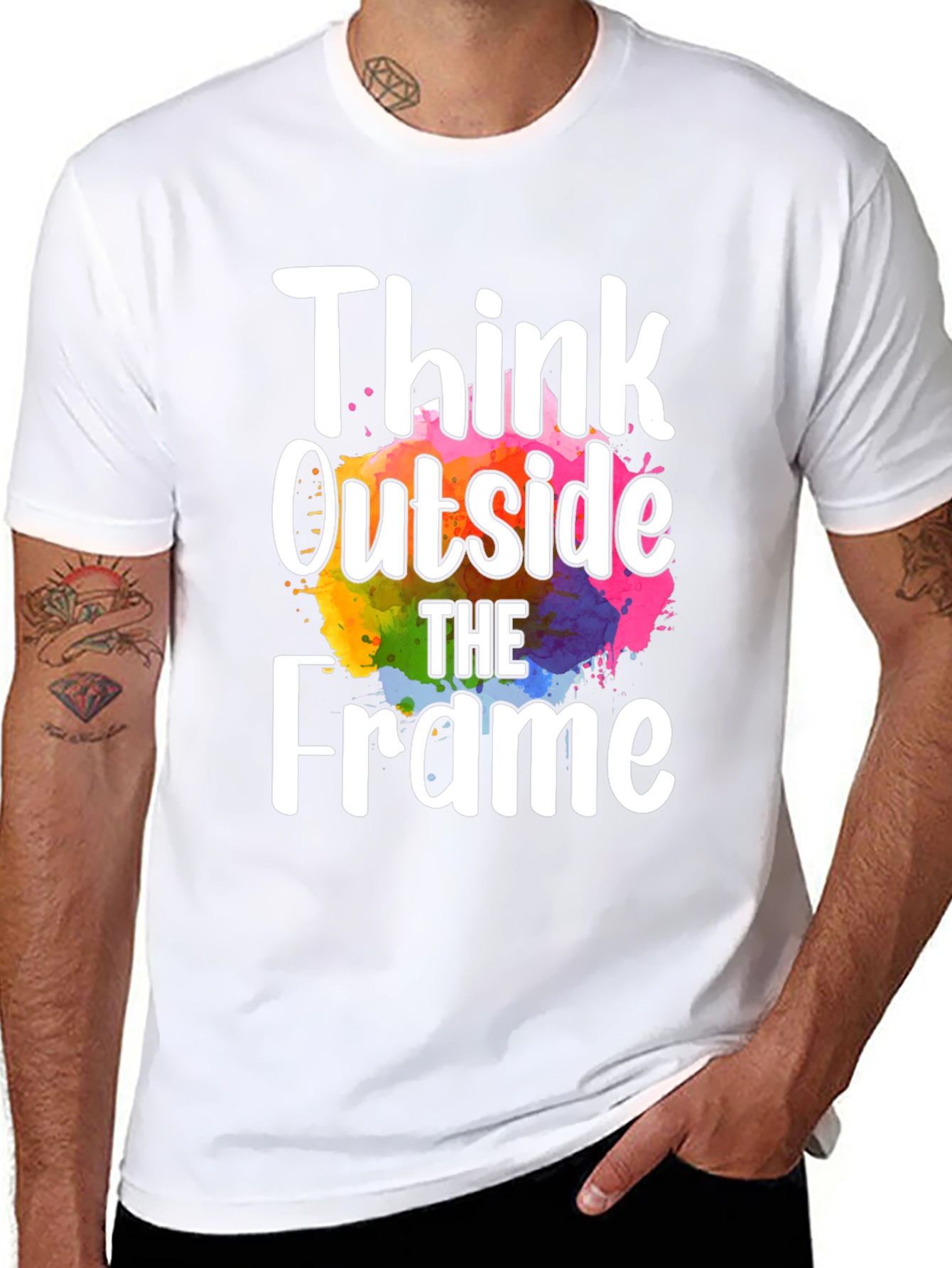 Think Outside the Frame Graphic Tee