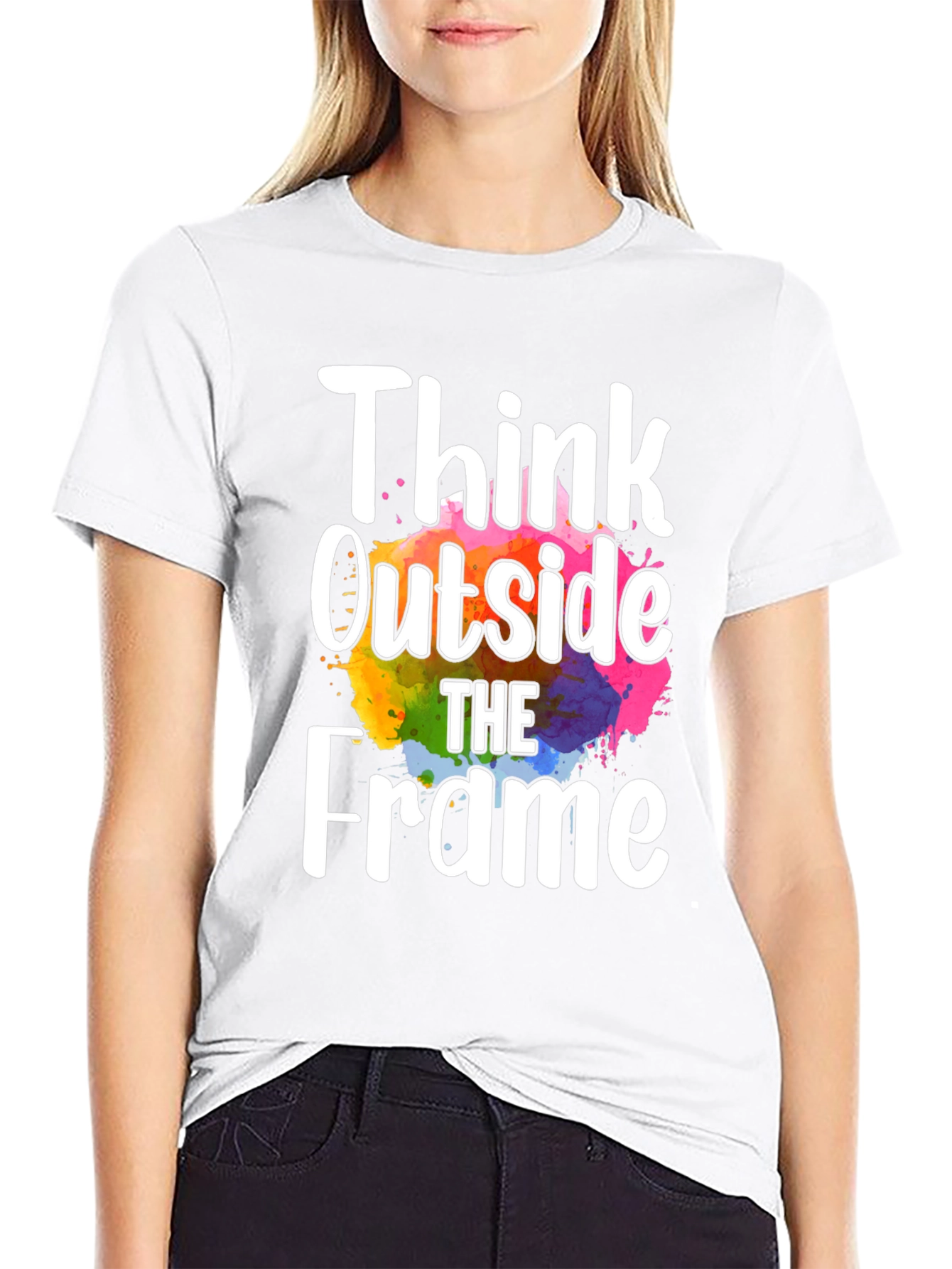 Think Outside the Frame Graphic Tee