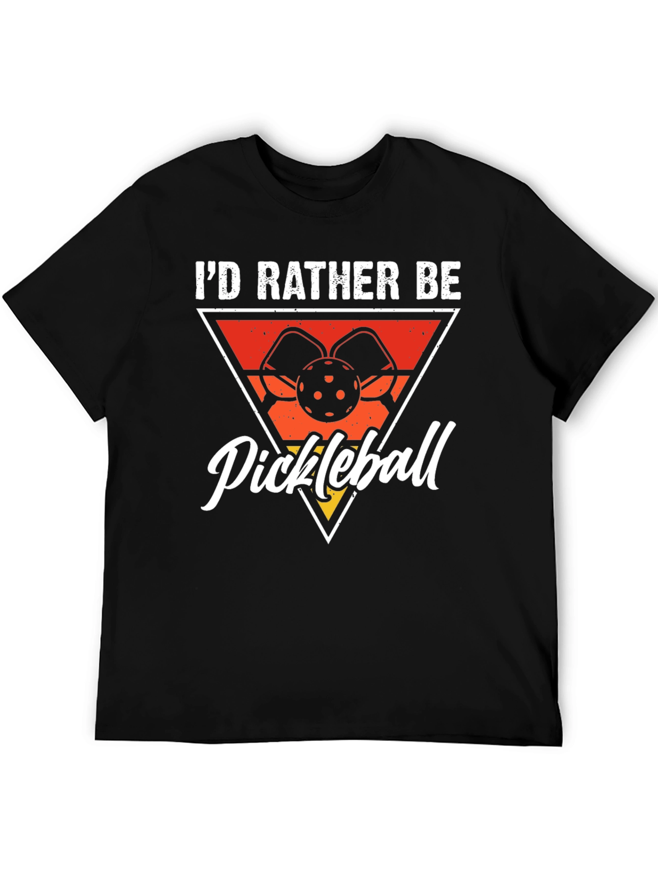 Pickleball Graphic Tee - Id Rather Be Playing