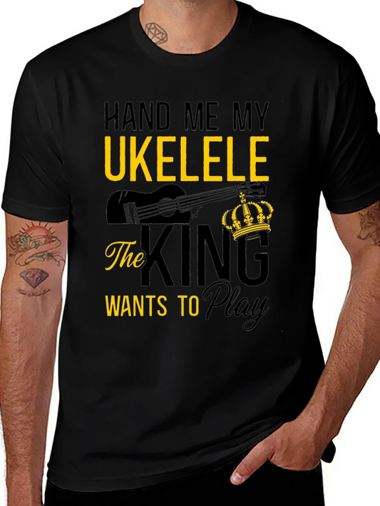 Ukulele King Graphic T-Shirt