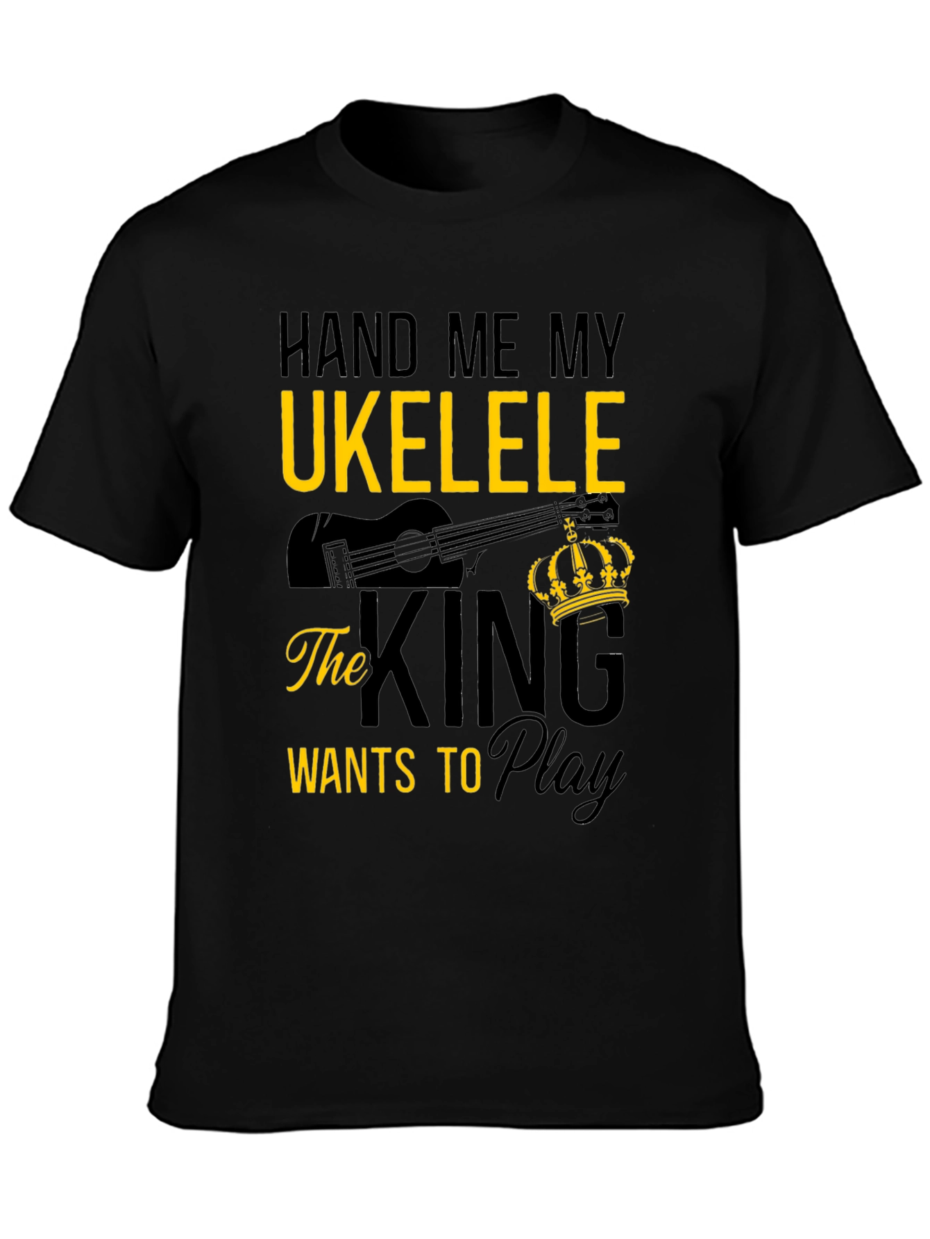 Ukulele King Graphic T-Shirt