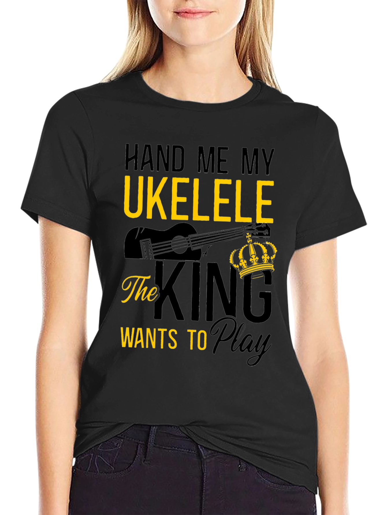 Ukulele King Graphic T-Shirt