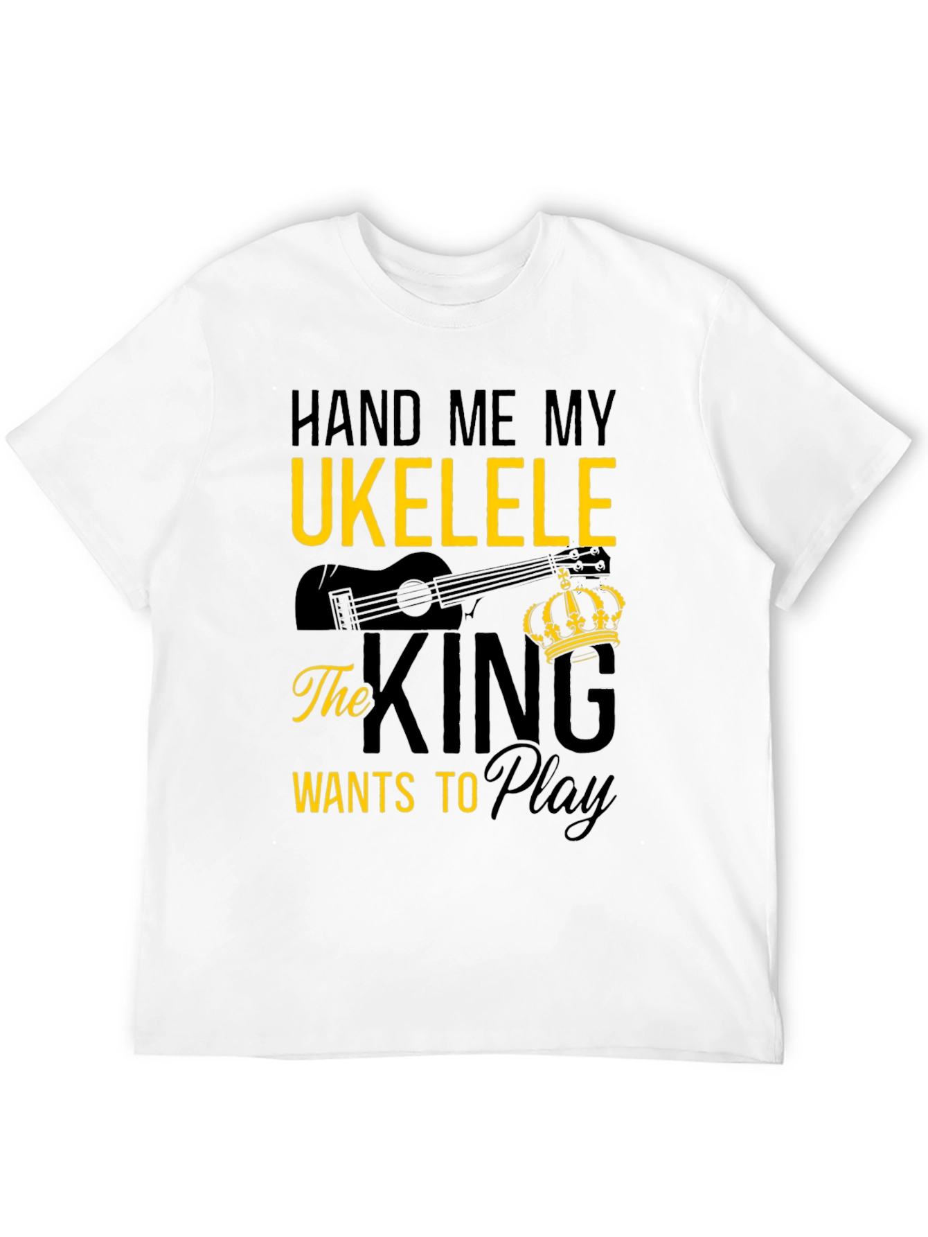 Ukulele King Graphic T-Shirt