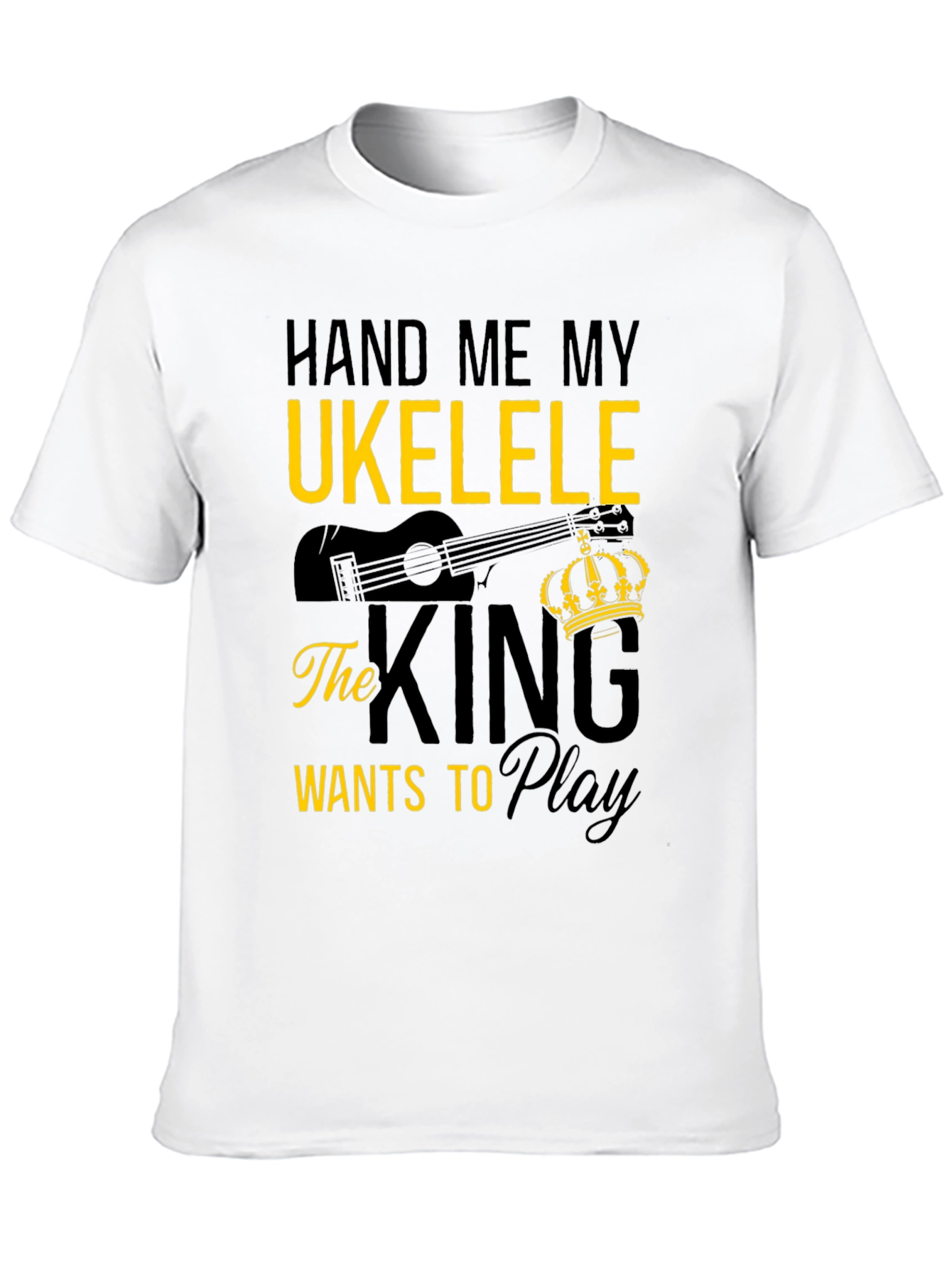 Ukulele King Graphic T-Shirt