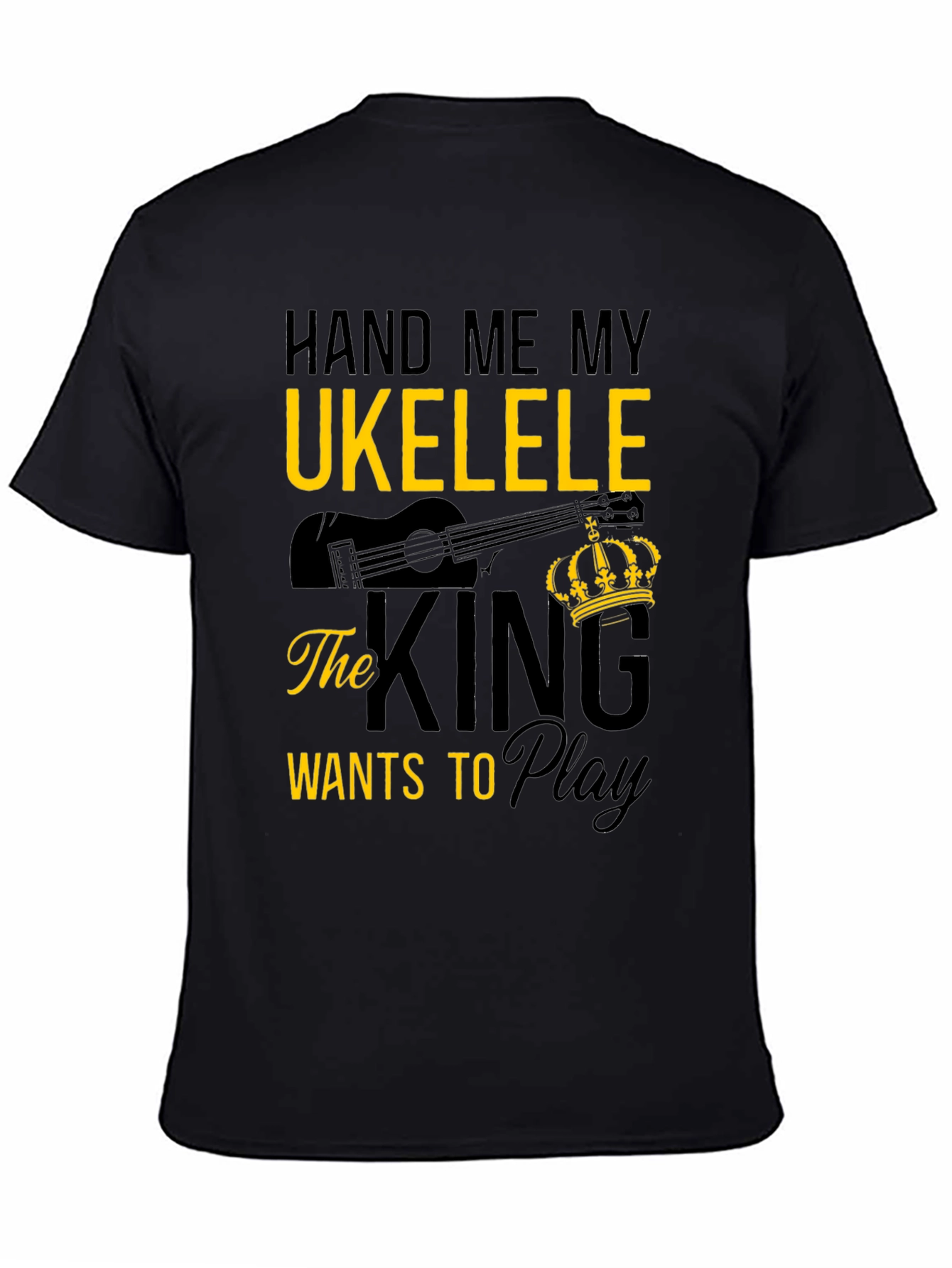 Ukulele King Graphic T-Shirt