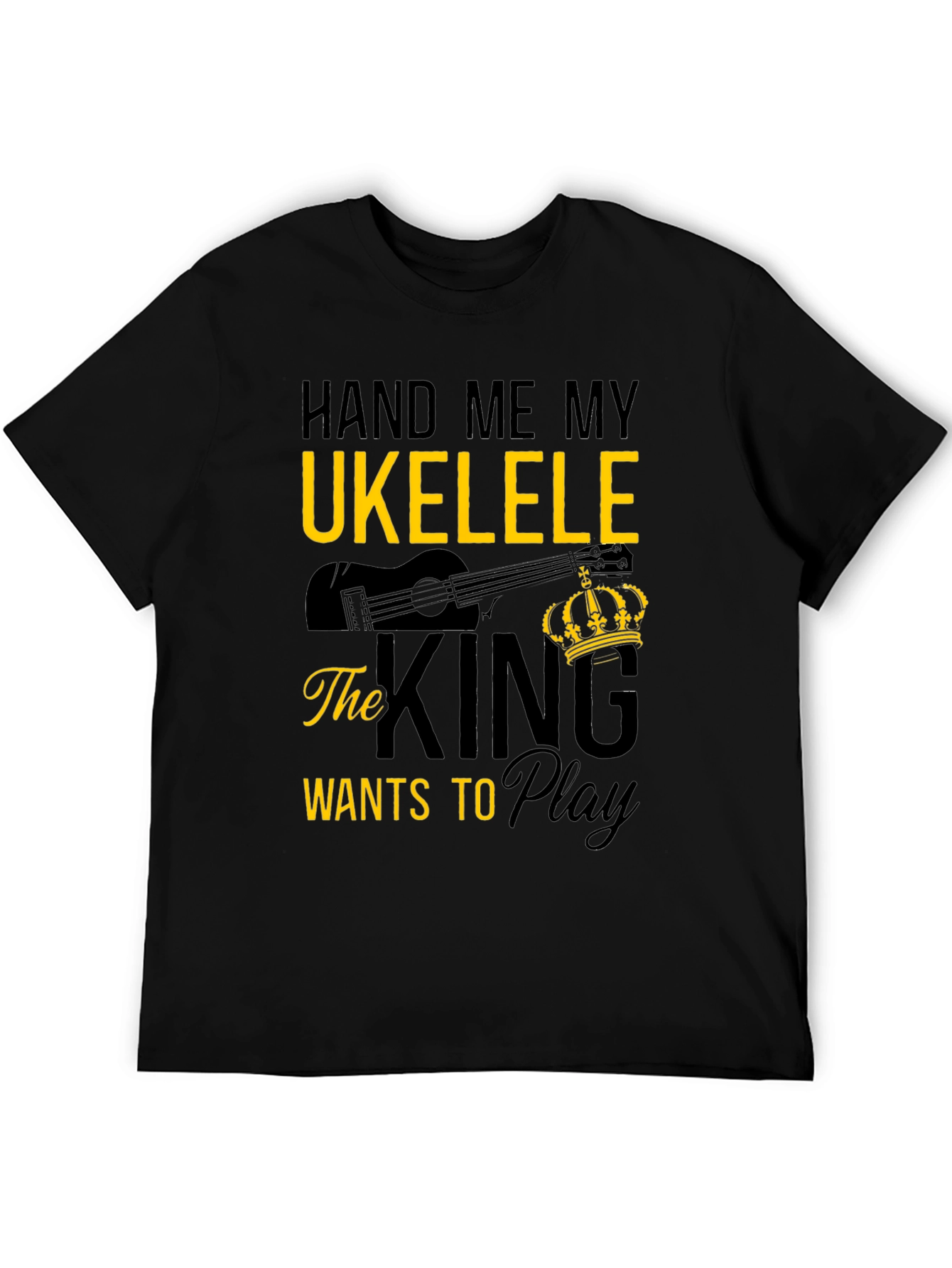 Ukulele King Graphic T-Shirt