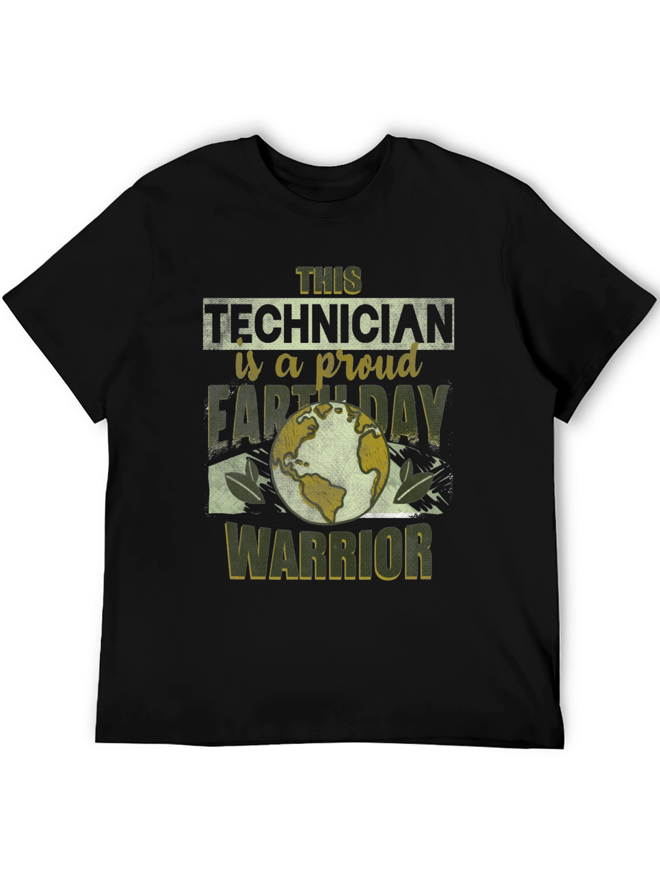 Technician Earth Day Warrior Graphic Tee