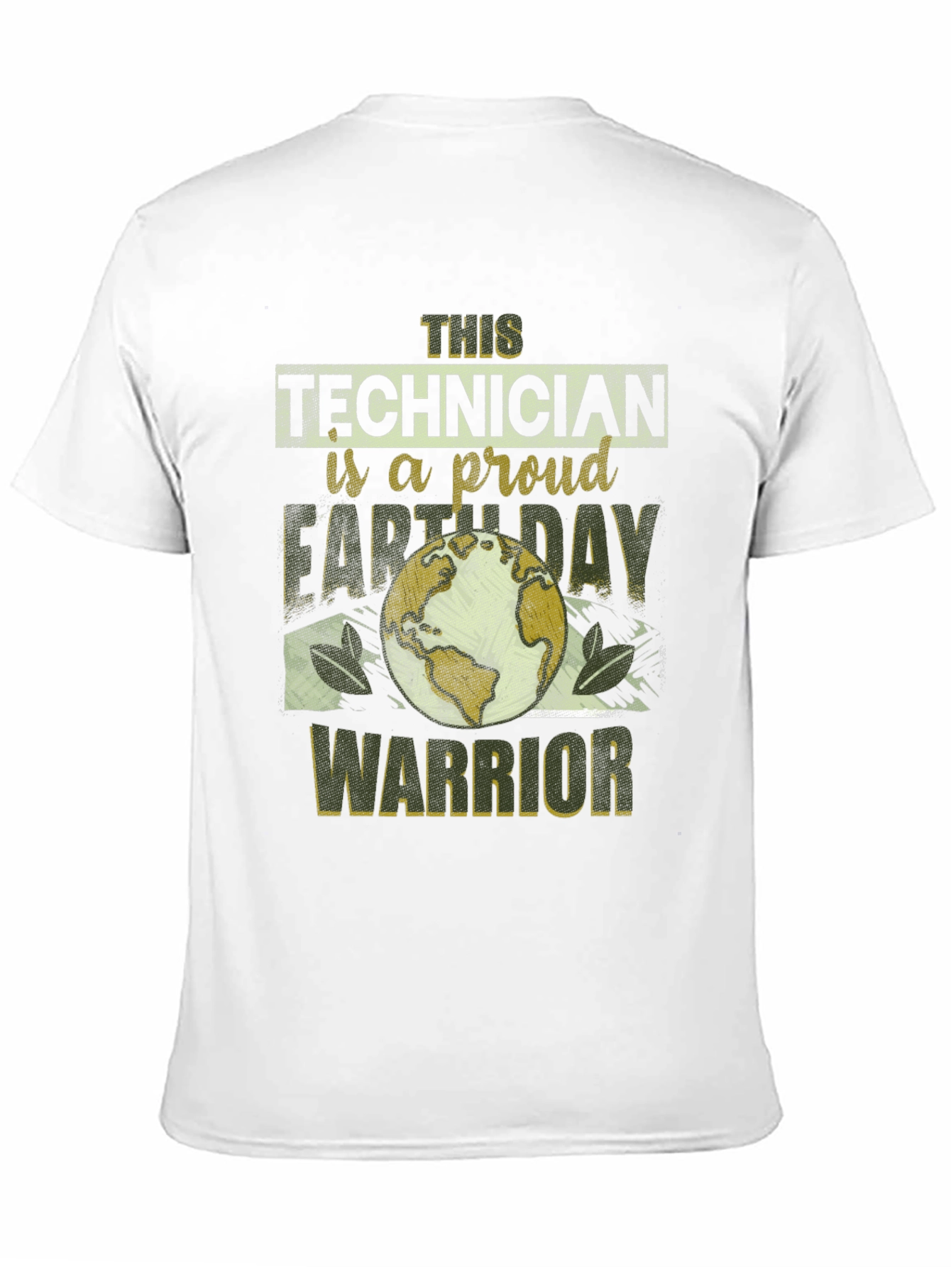 Technician Earth Day Warrior Graphic Tee