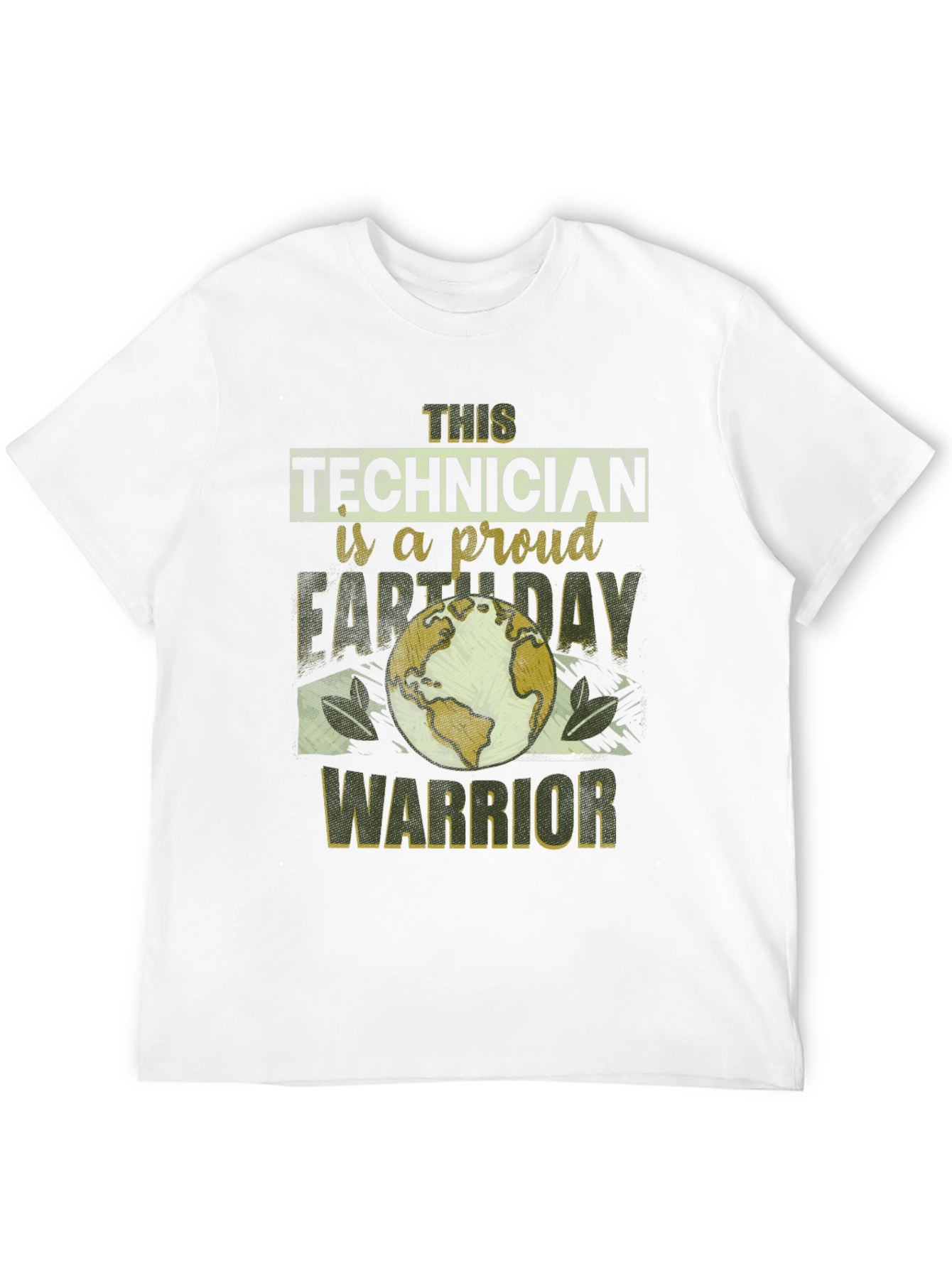 Technician Earth Day Warrior Graphic Tee