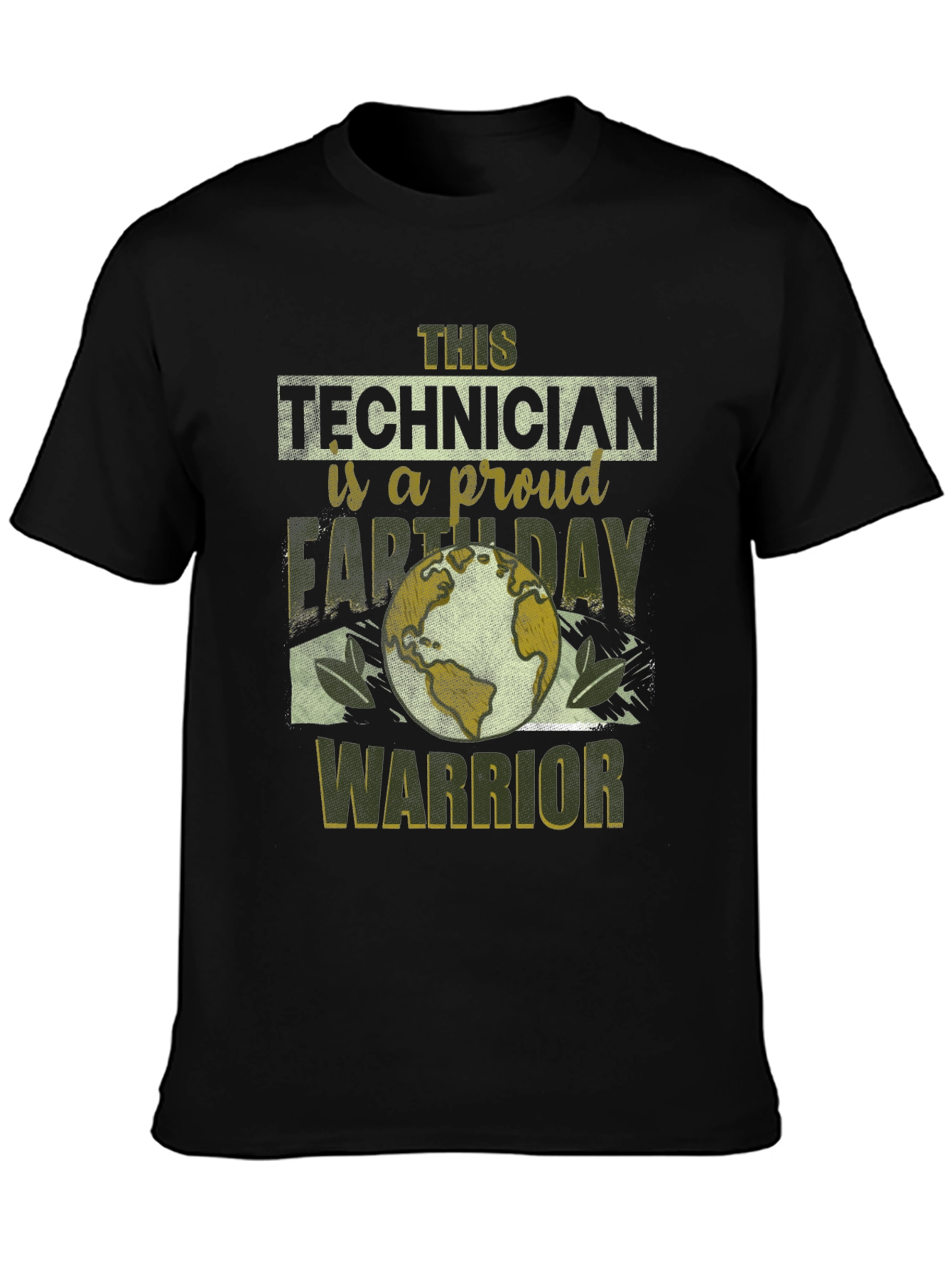 Technician Earth Day Warrior Graphic Tee
