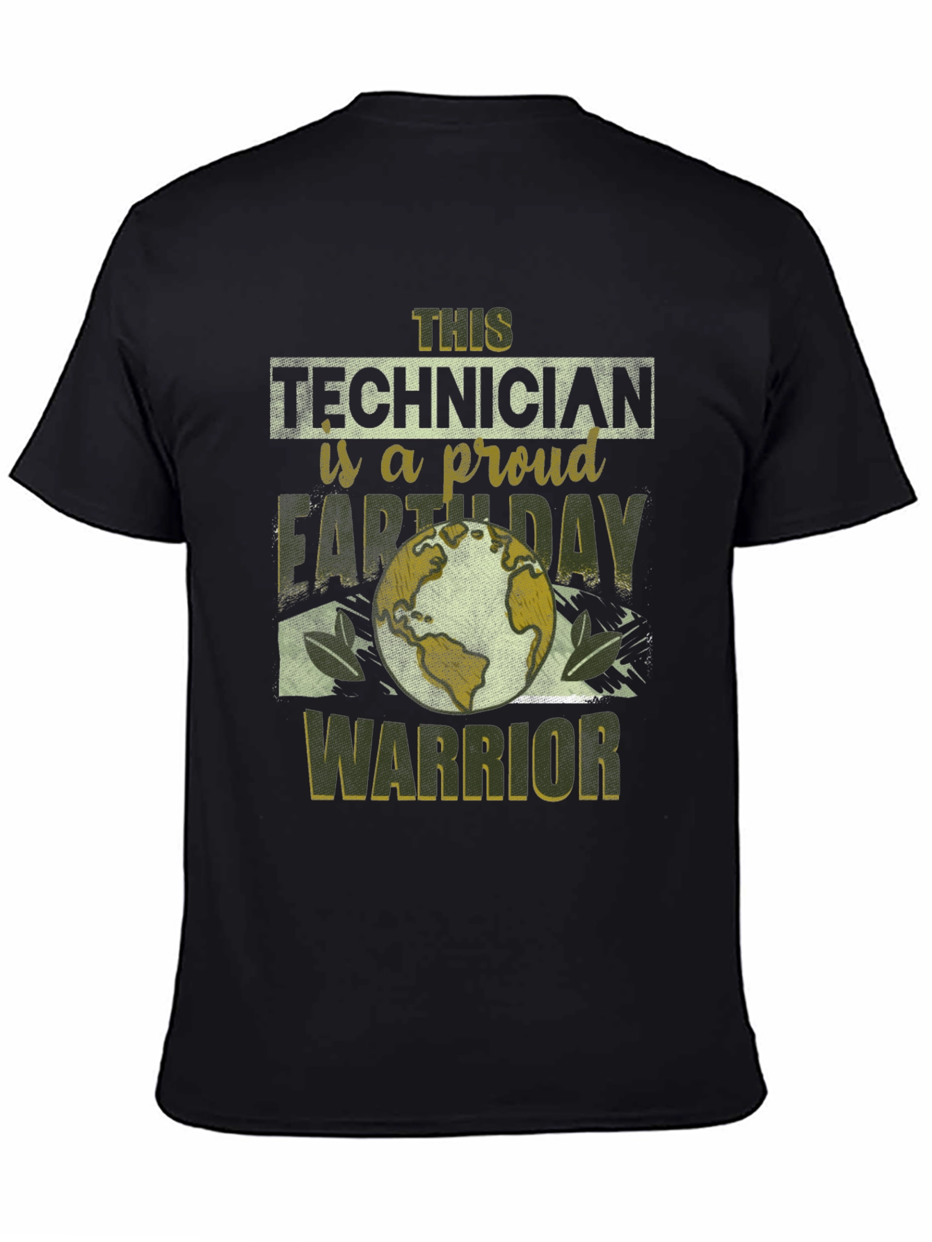 Technician Earth Day Warrior Graphic Tee