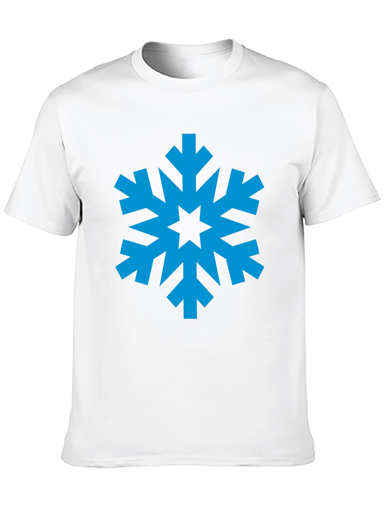 Snowflake Graphic Tee - Cool Winter Shirt