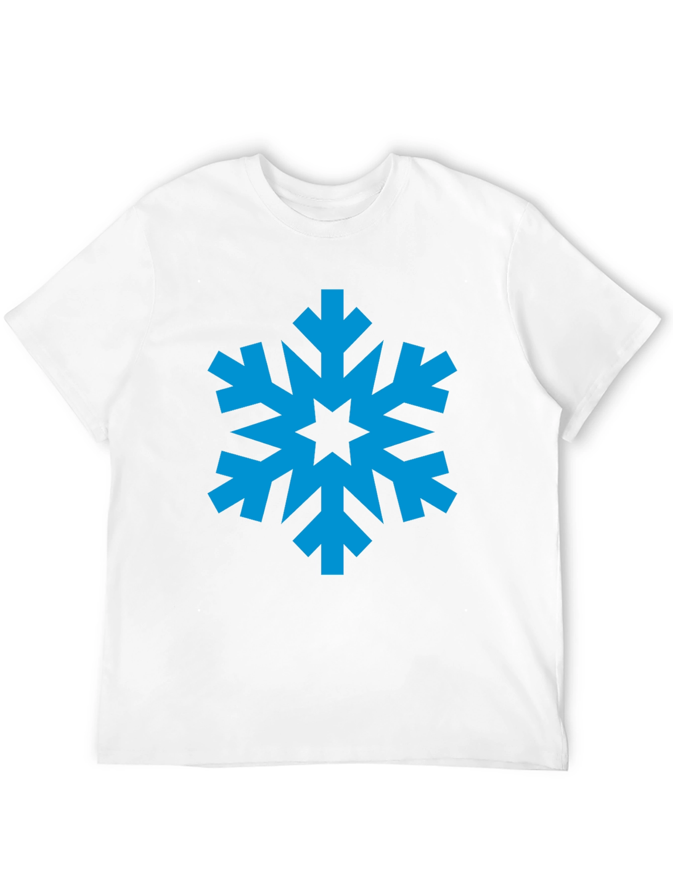 Snowflake Graphic Tee - Cool Winter Shirt