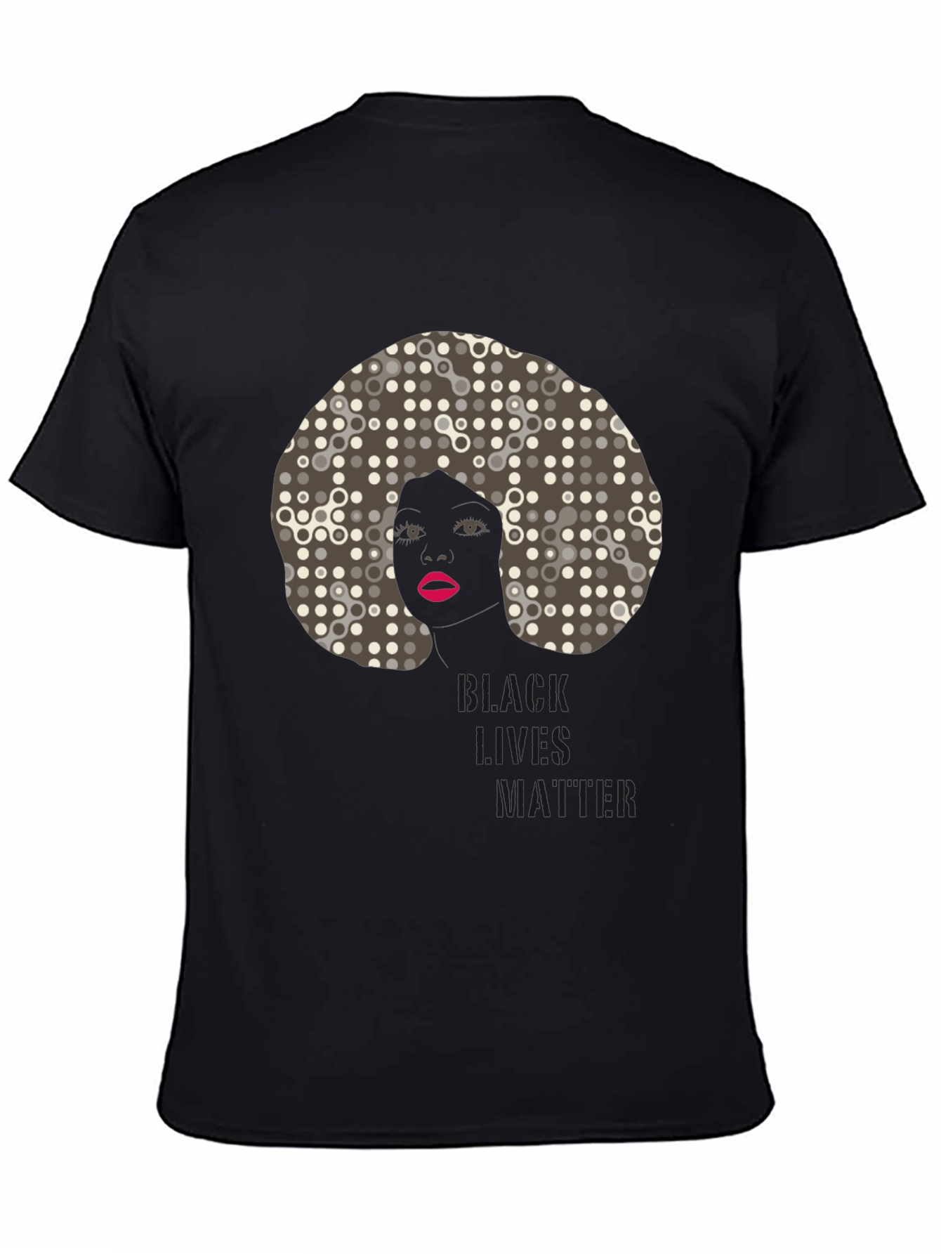 Black Lives Matter Afro Graphic Tee
