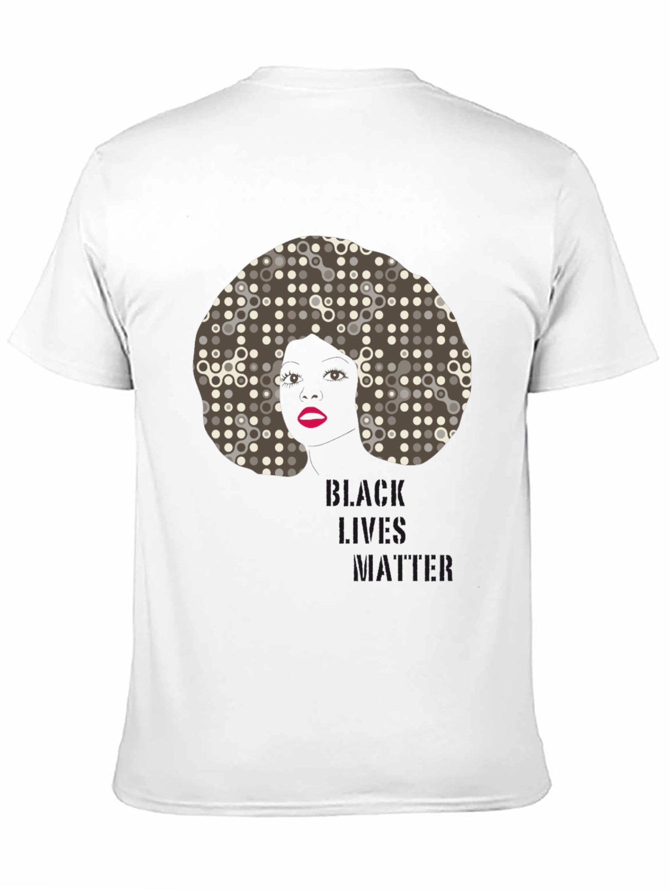 Black Lives Matter Afro Graphic Tee