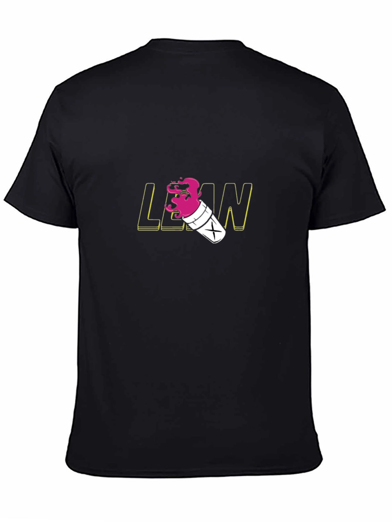 Lean T-Shirt - Black Graphic Tee