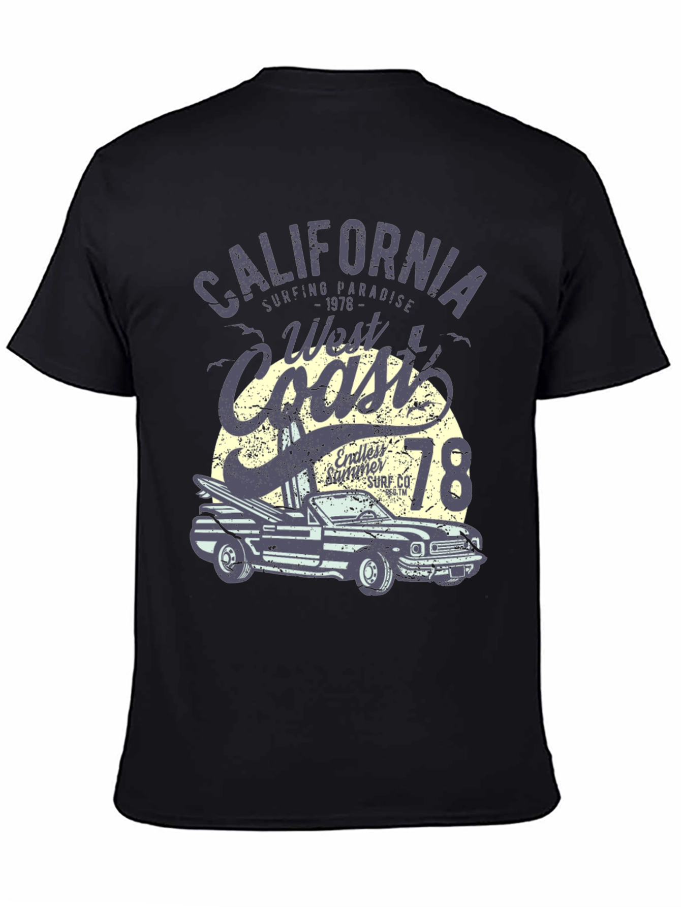 California West Coast Surf T-Shirt