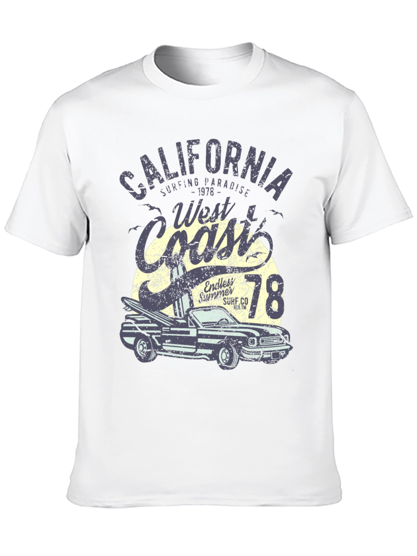 California West Coast Surf T-Shirt