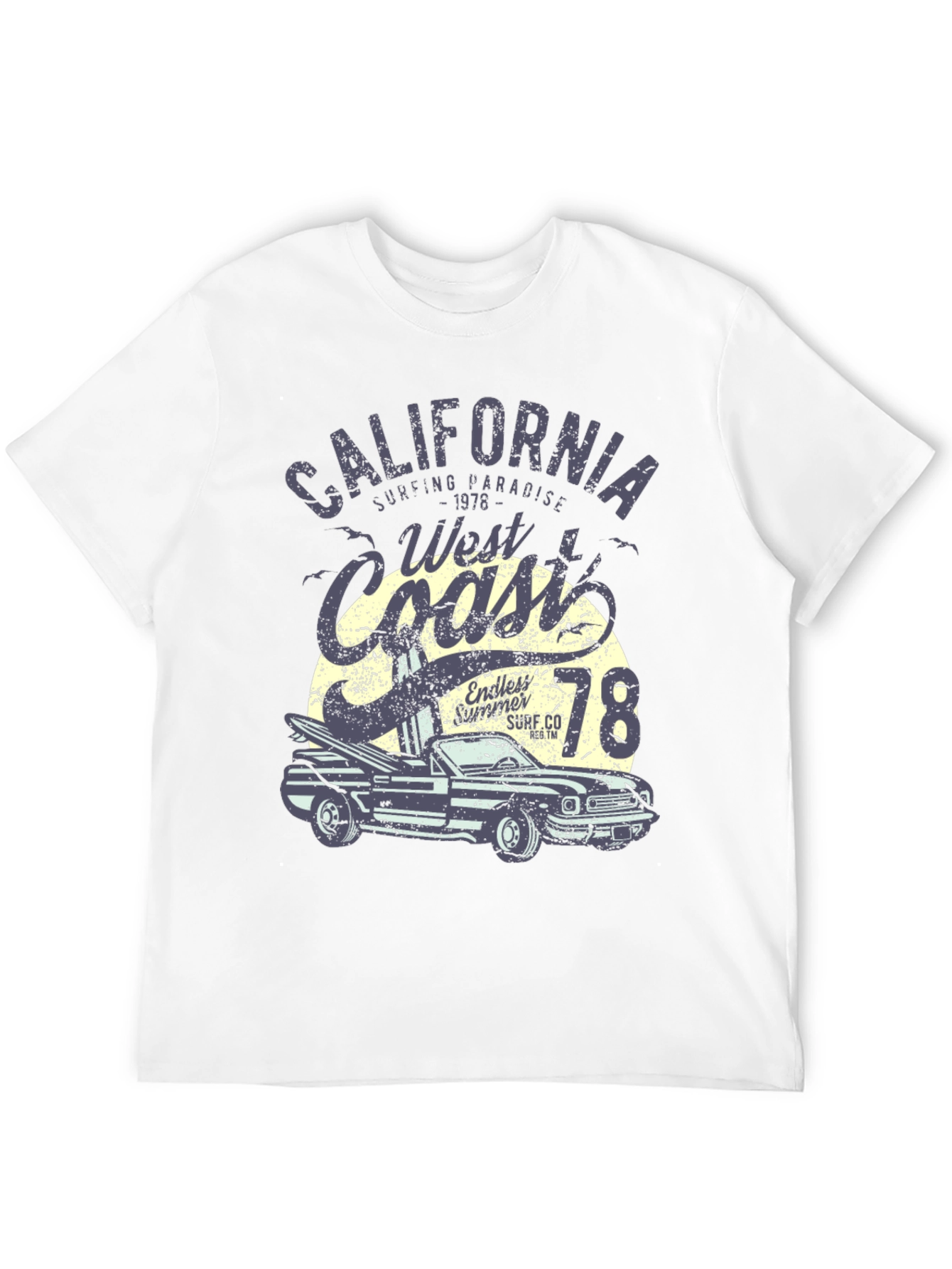 California West Coast Surf T-Shirt