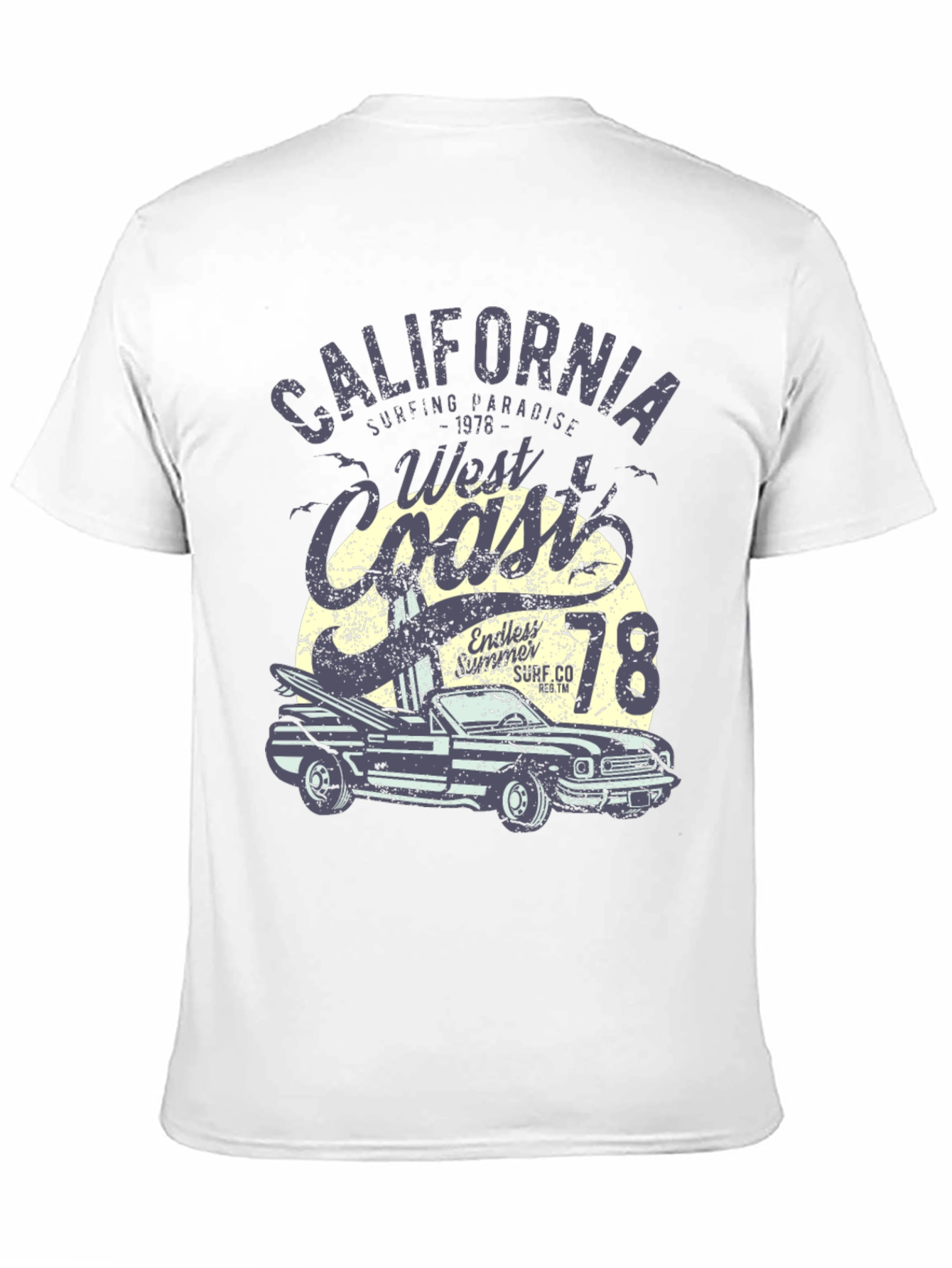 California West Coast Surf T-Shirt