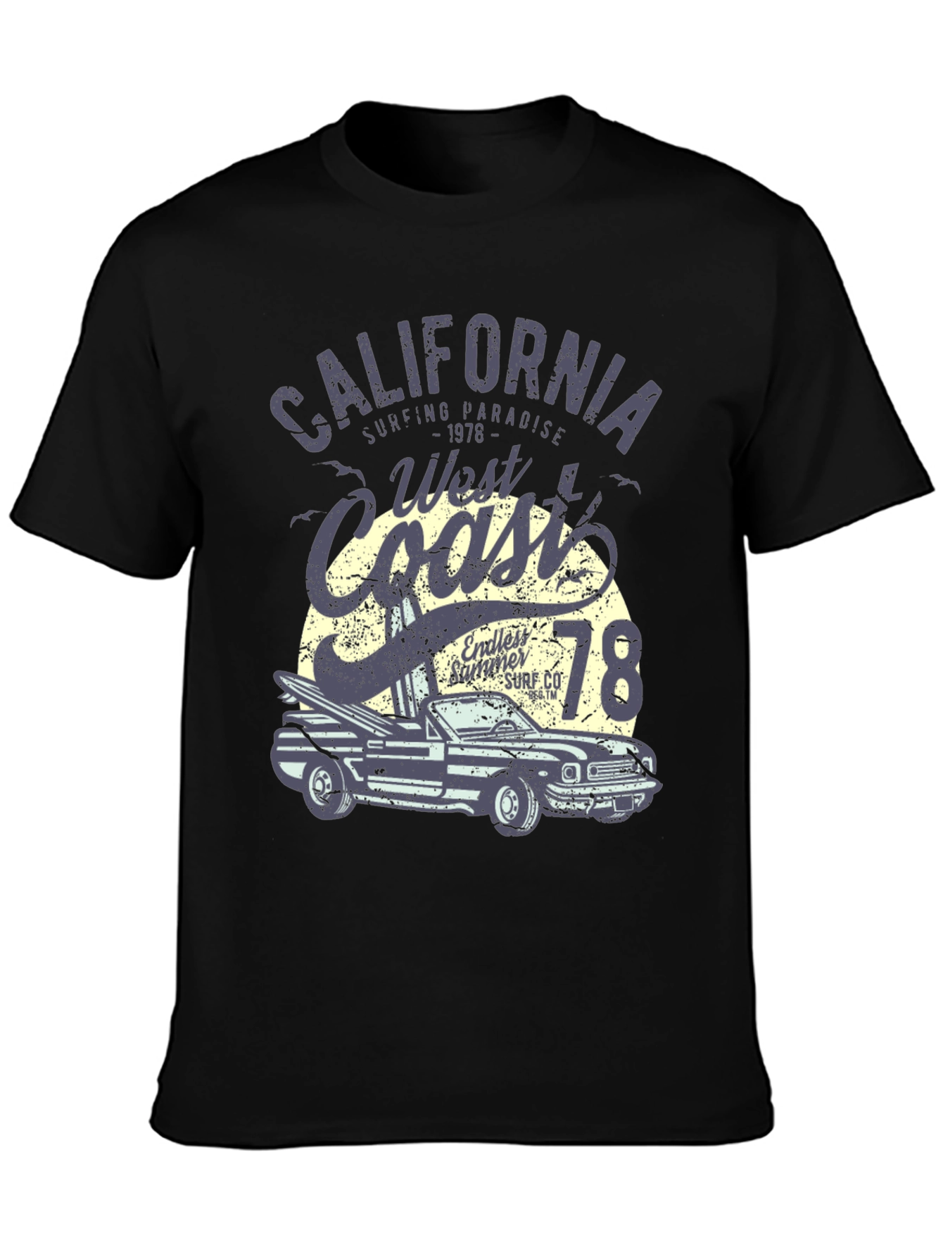 California West Coast Surf T-Shirt