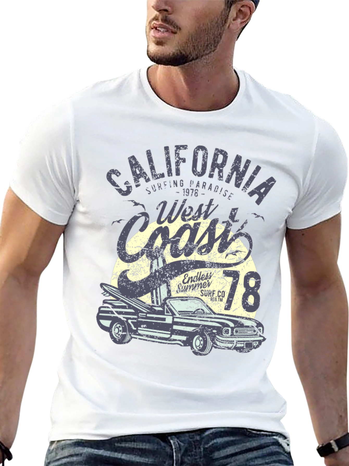 California West Coast Surf T-Shirt