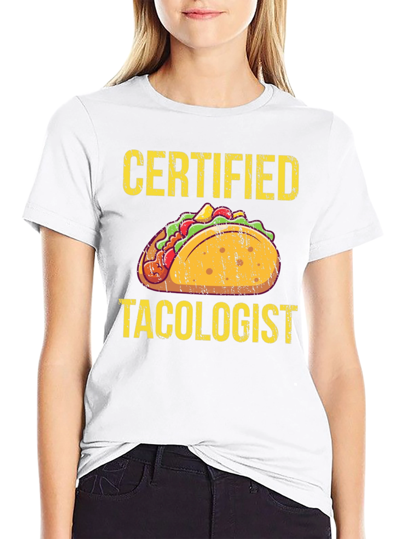 Certified Tacologist Graphic T-Shirt