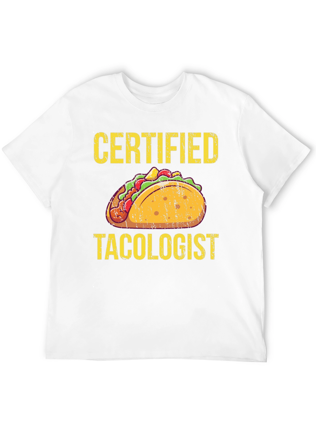 Certified Tacologist Graphic T-Shirt
