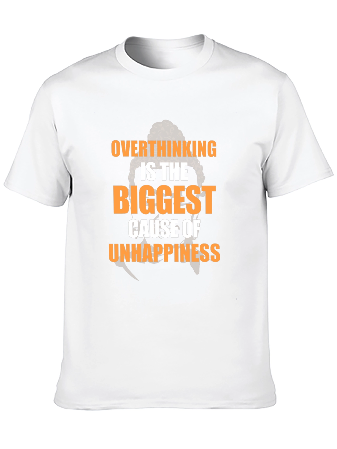 Overthinking T-Shirt: The Biggest Cause of Unhappiness Tee