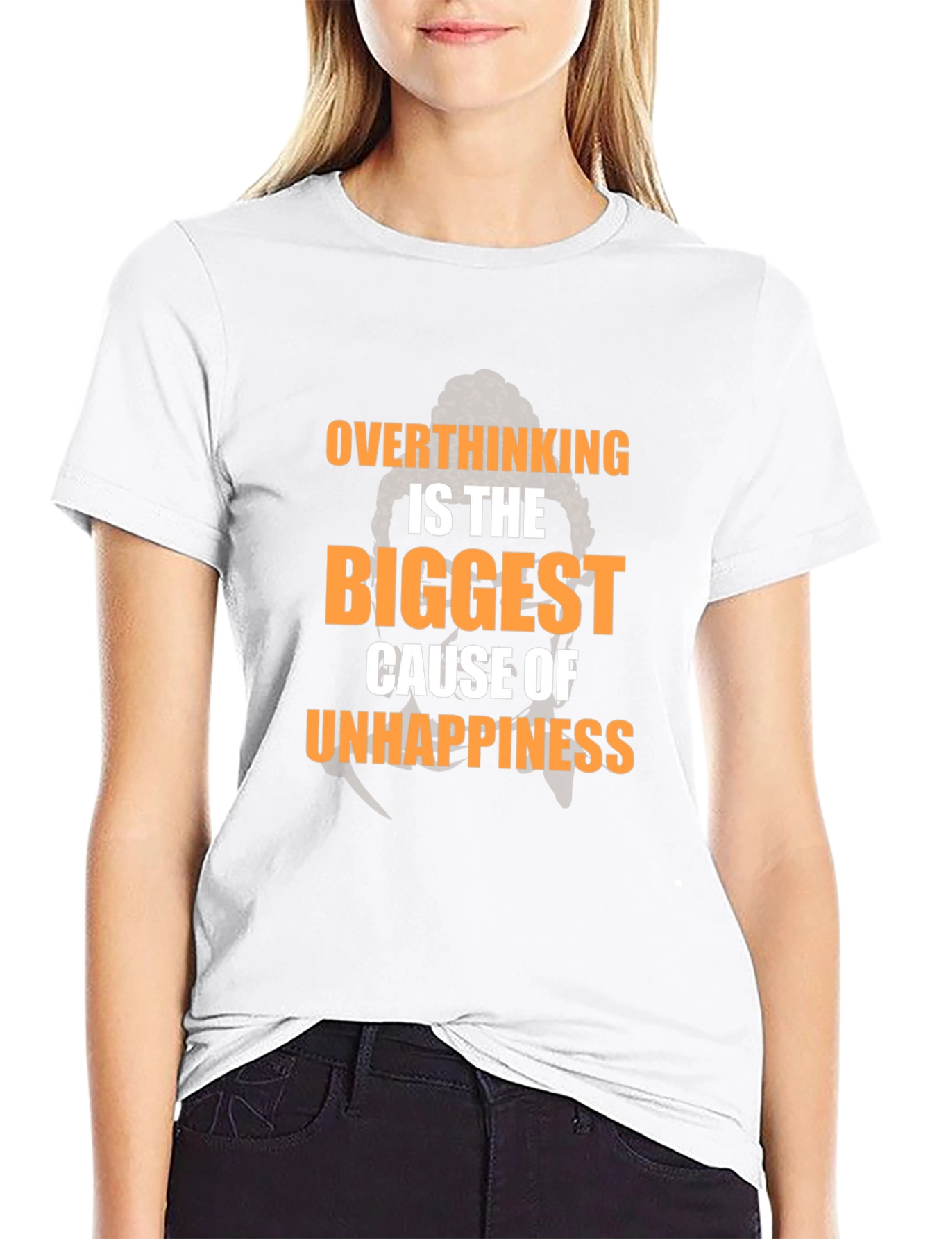 Overthinking T-Shirt: The Biggest Cause of Unhappiness Tee