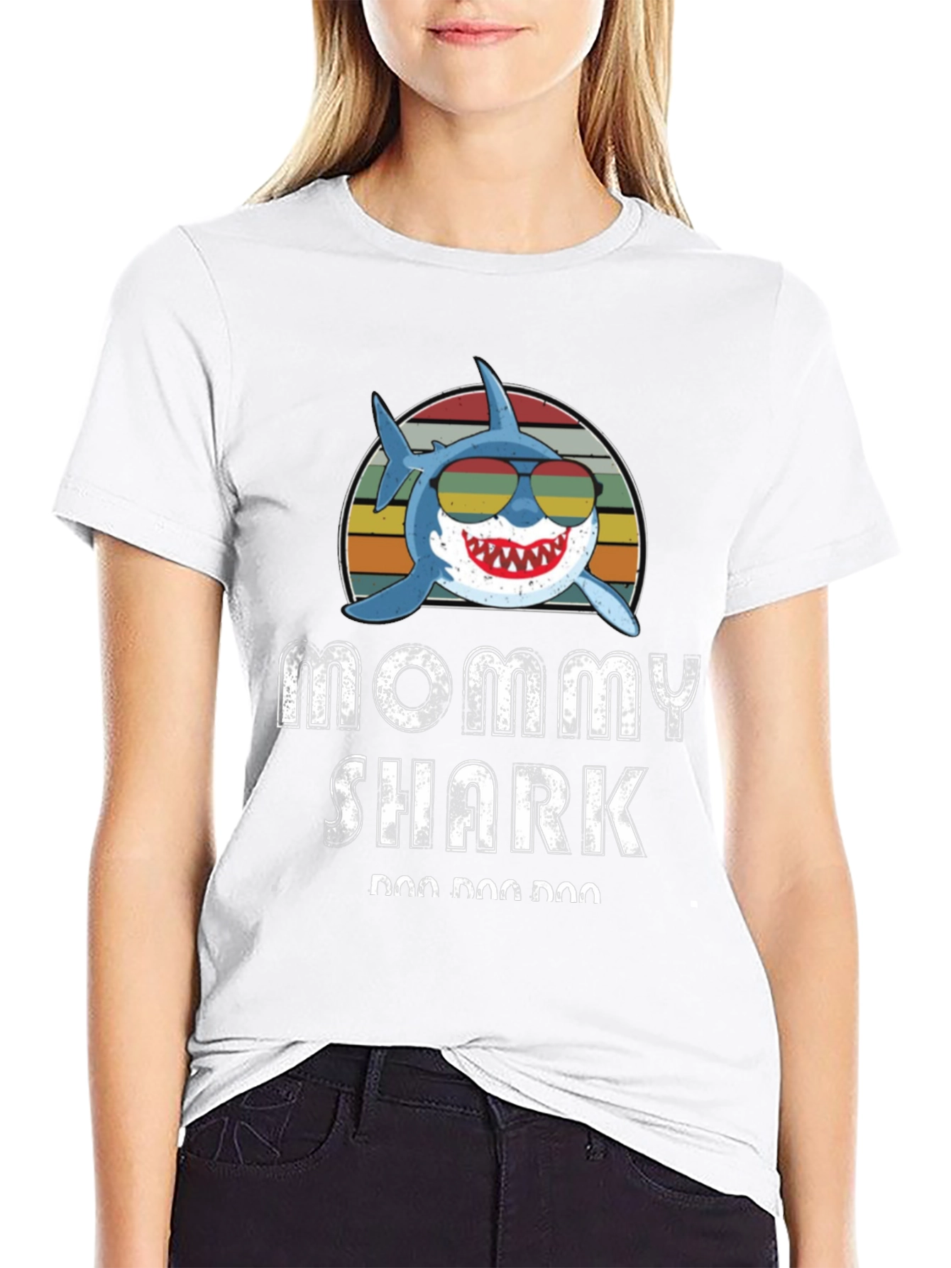 Mommy Shark Graphic Tee