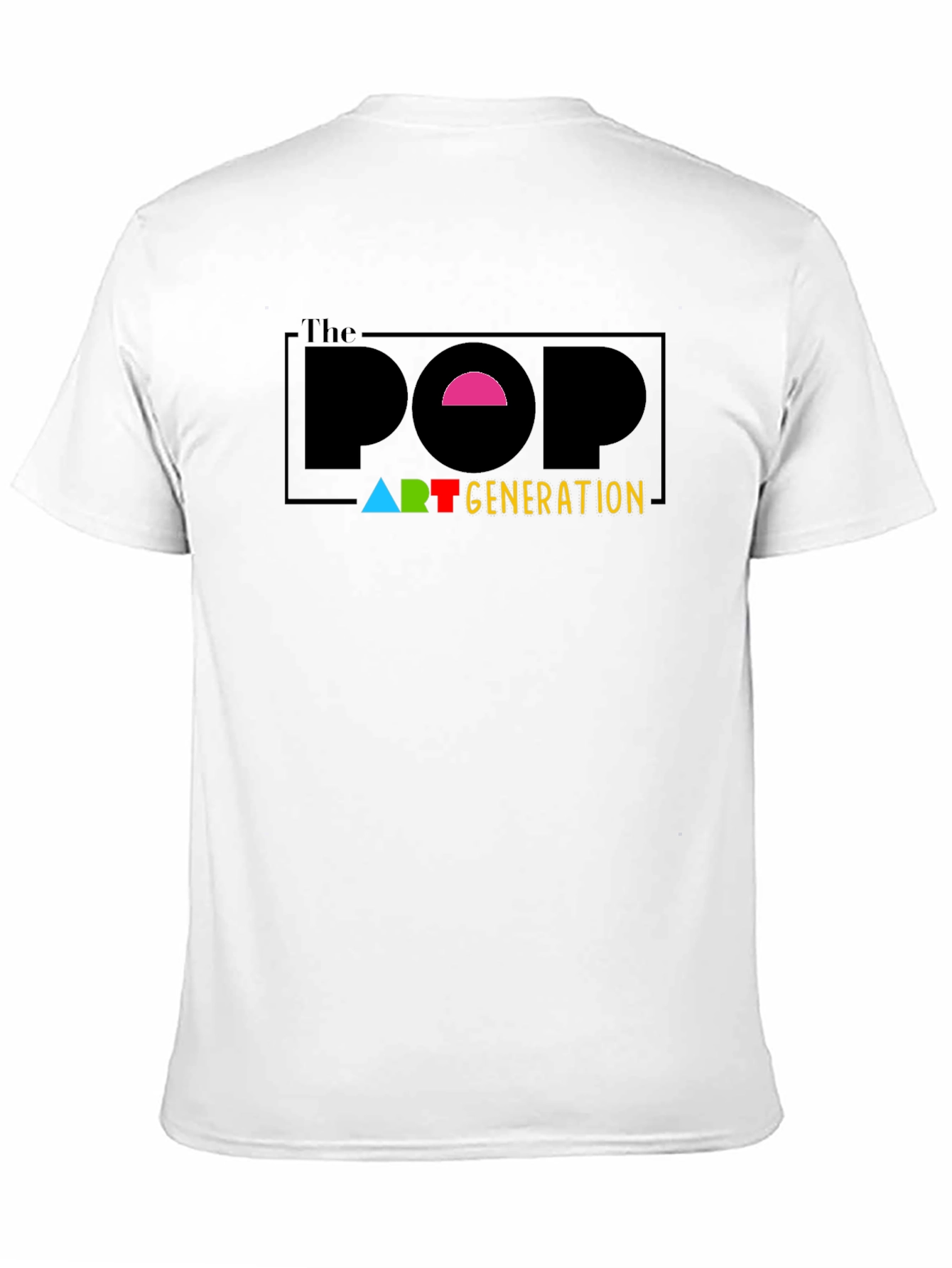 The Pop Art Generation Black T-Shirt