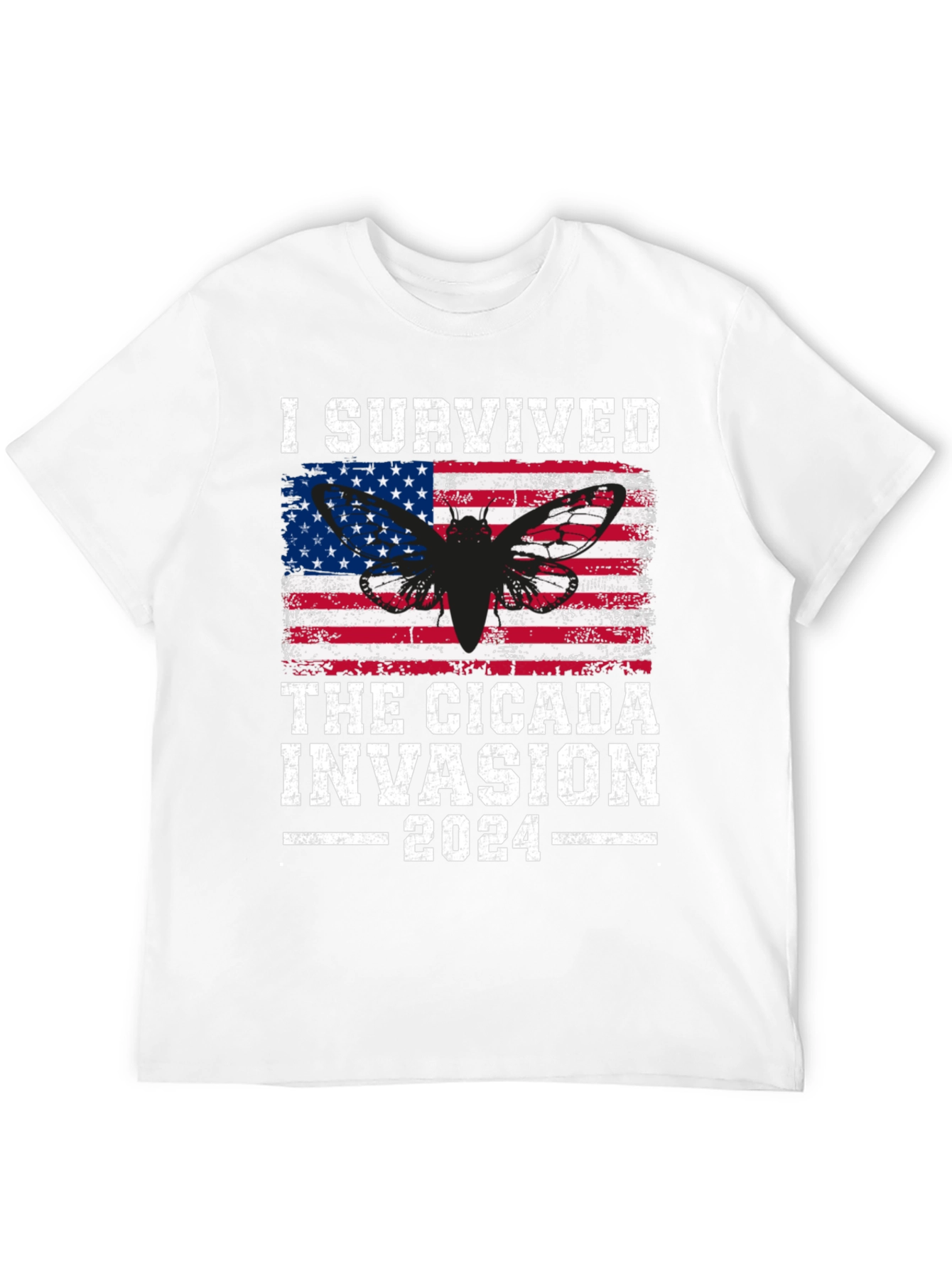 I Survived Cicada Invasion 2024 T-Shirt