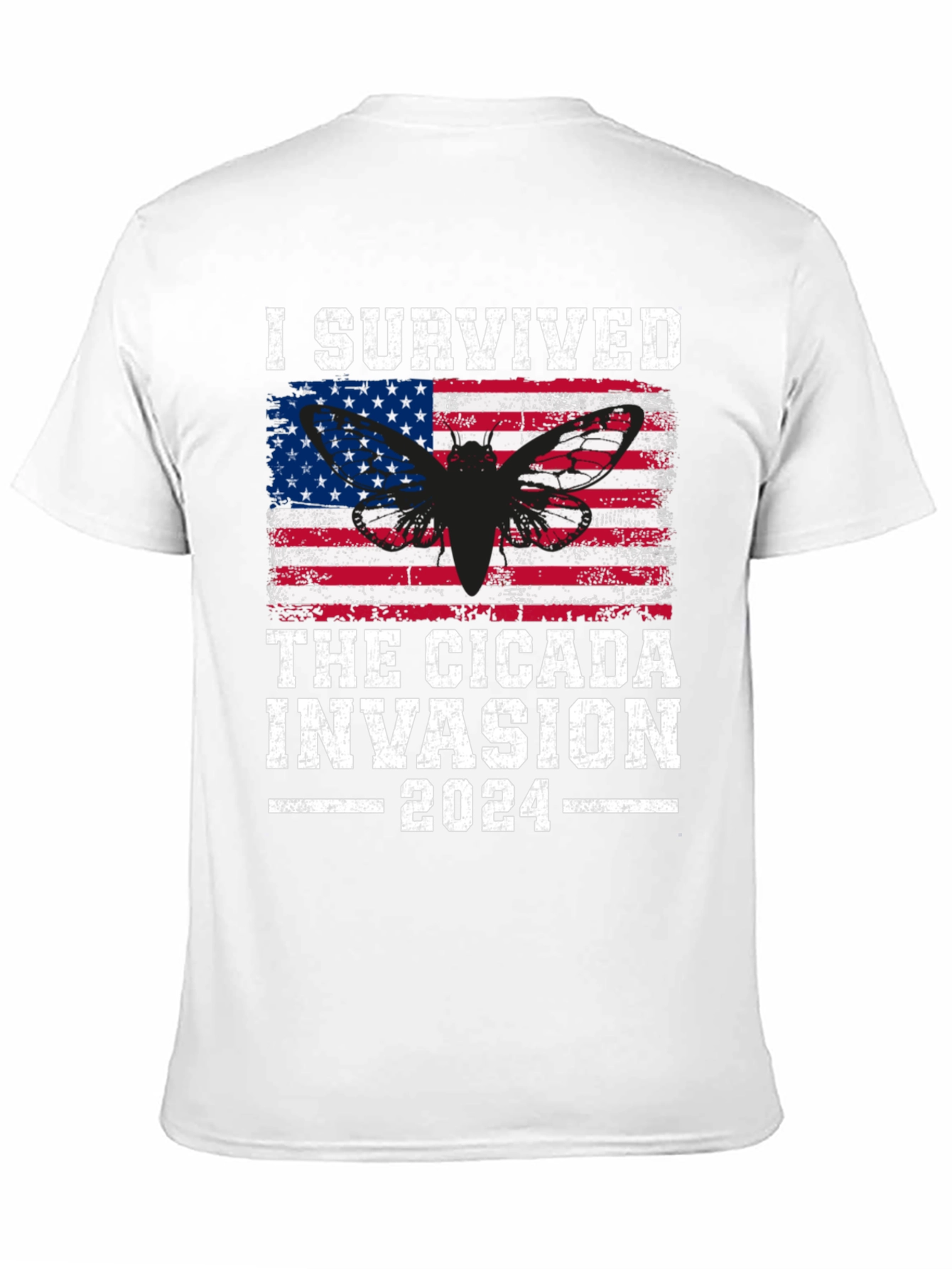 I Survived Cicada Invasion 2024 T-Shirt