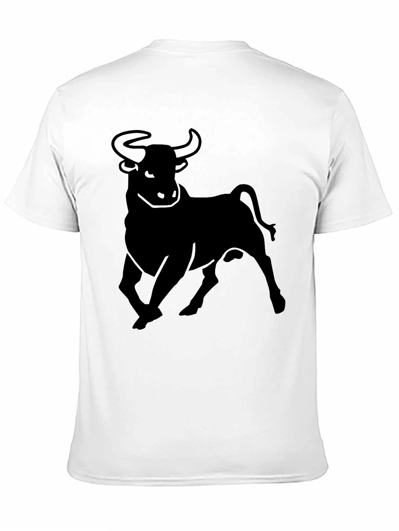 Black Bull Graphic Tee - Mens Casual Shirt
