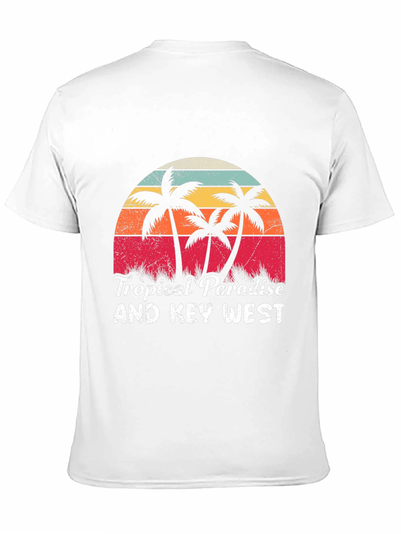 Tropical Paradise Key West Graphic Tee
