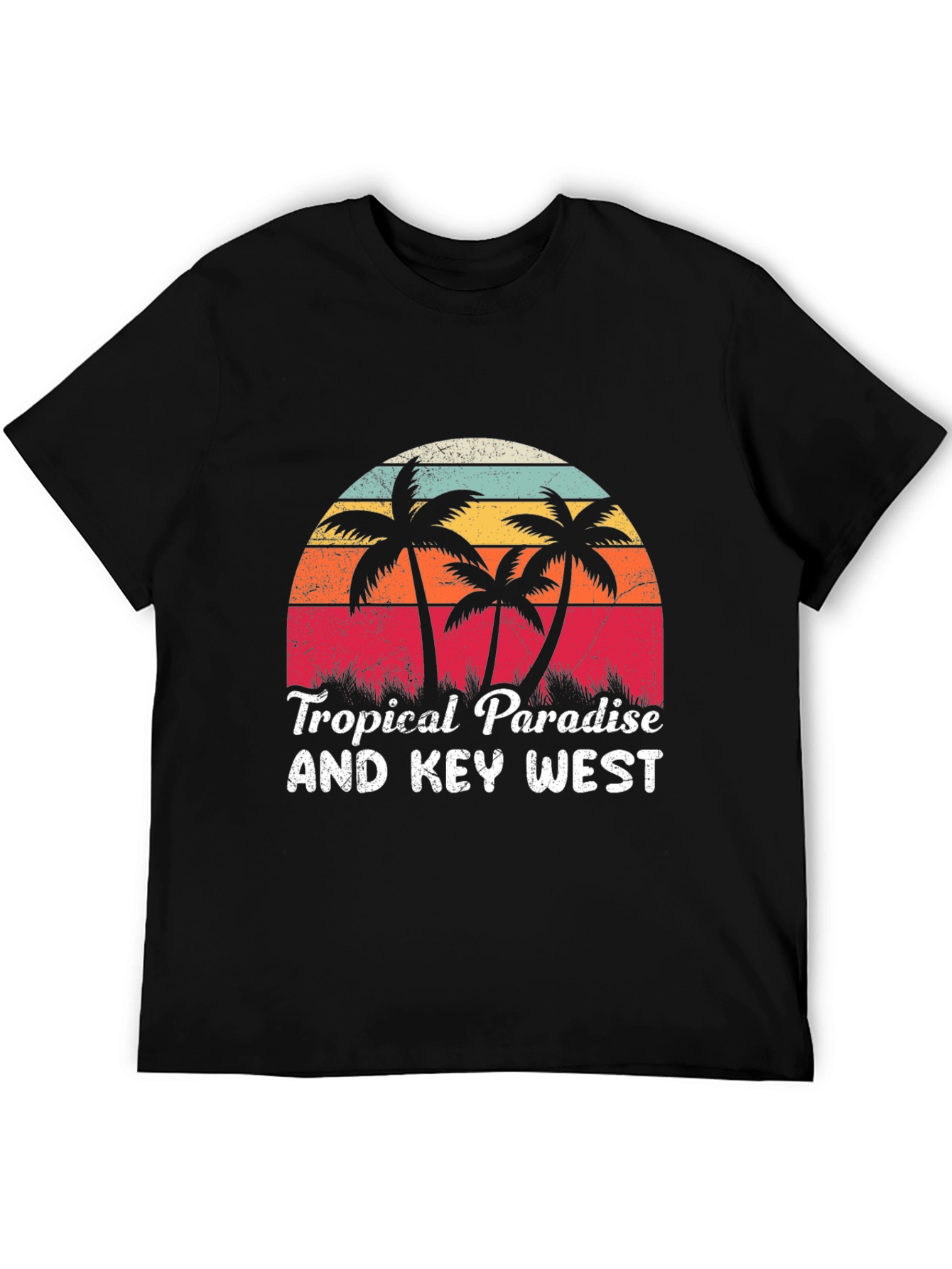 Tropical Paradise Key West Graphic Tee