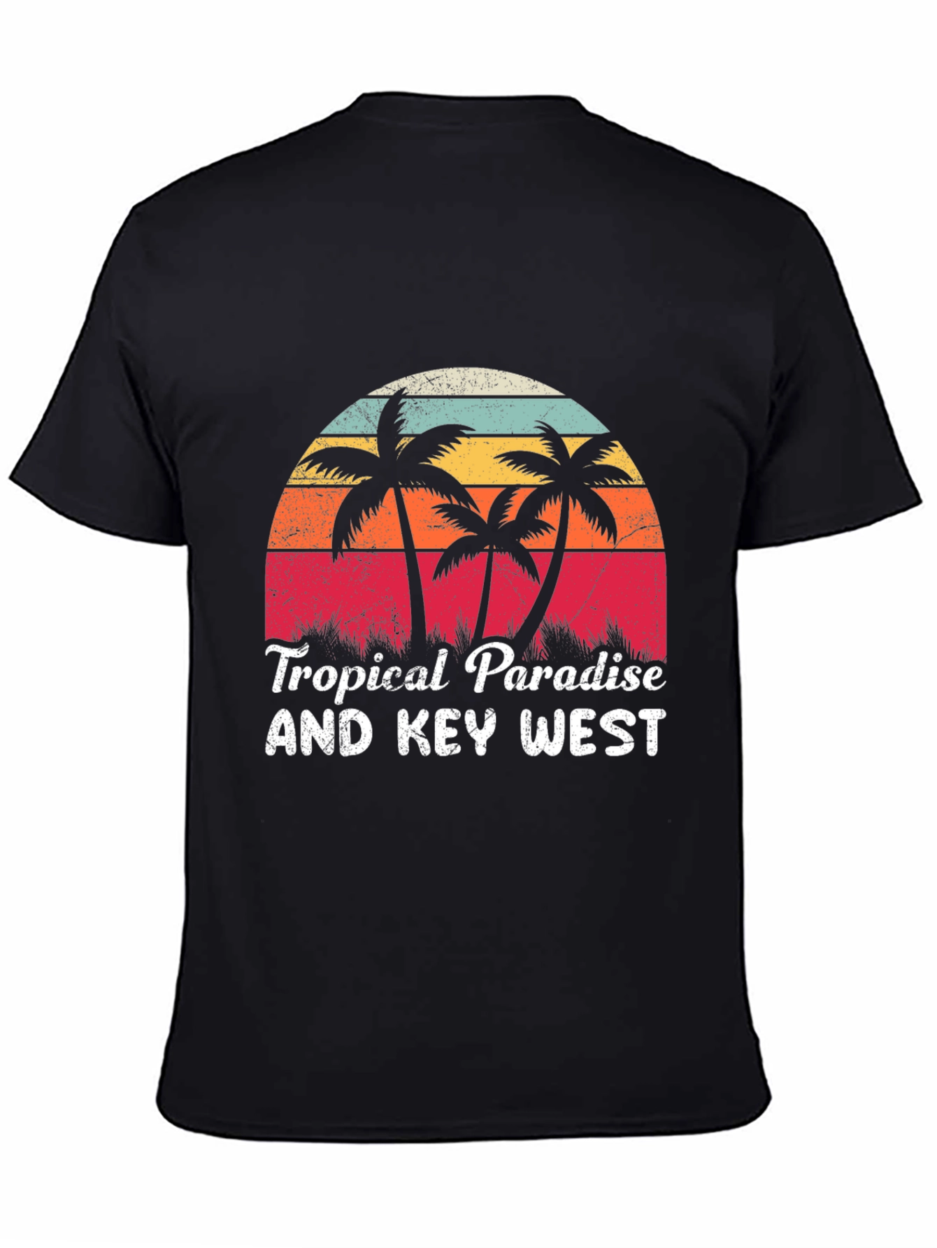 Tropical Paradise Key West Graphic Tee