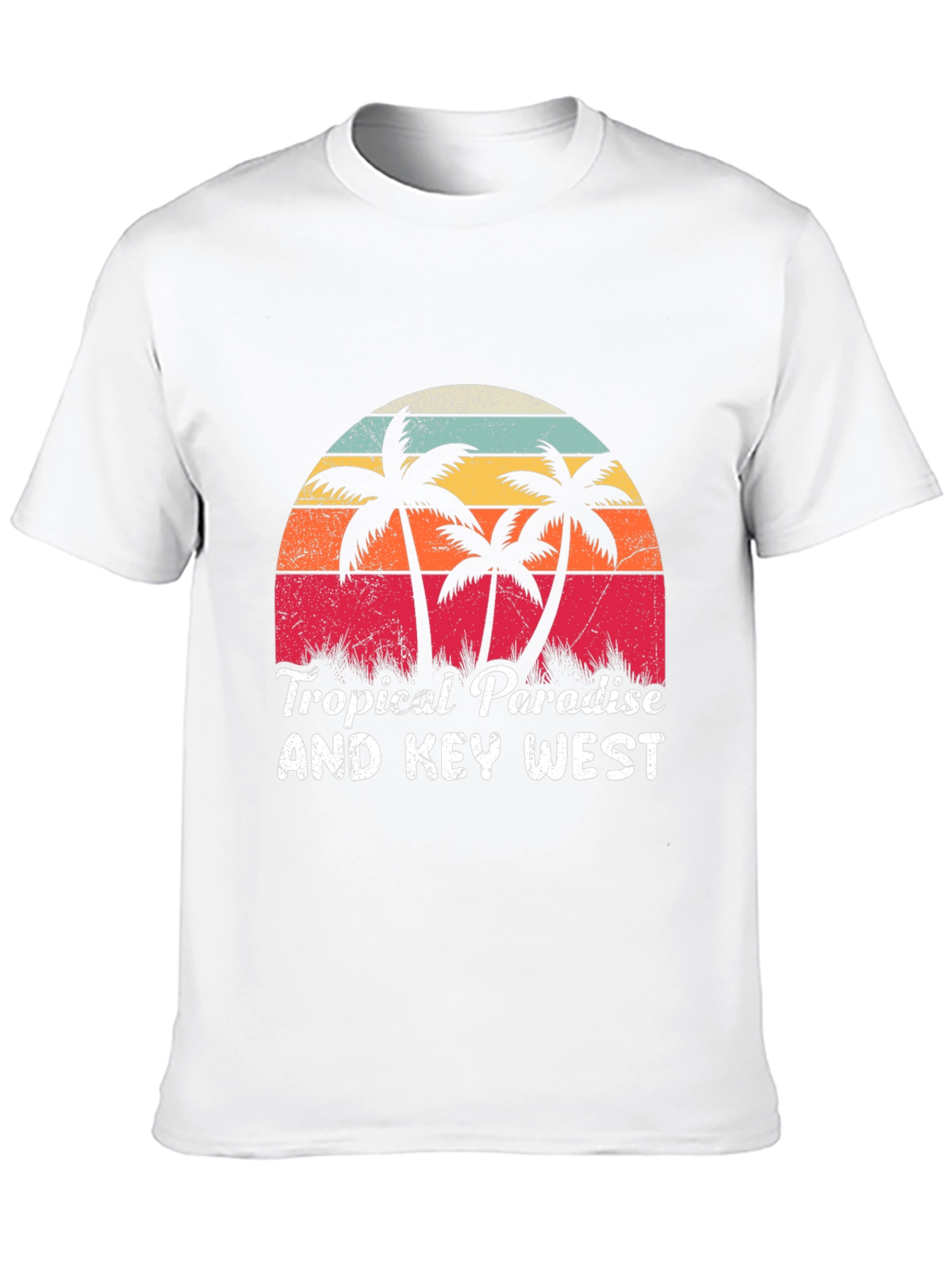 Tropical Paradise Key West Graphic Tee