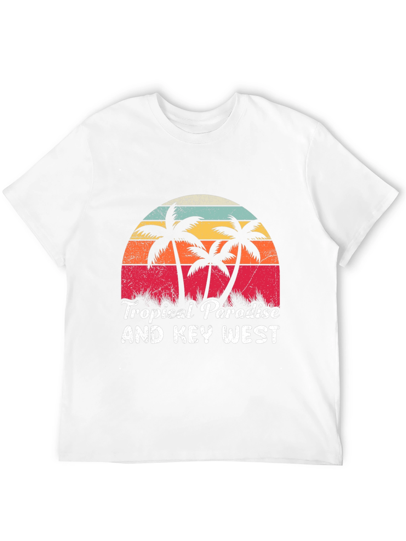 Tropical Paradise Key West Graphic Tee