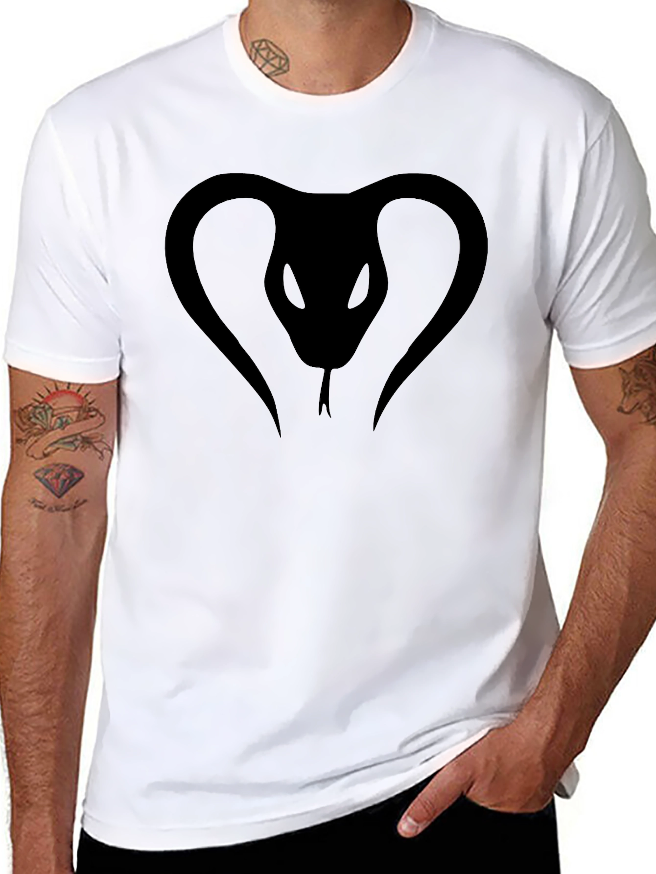 Cobra Snake Logo Graphic Tee